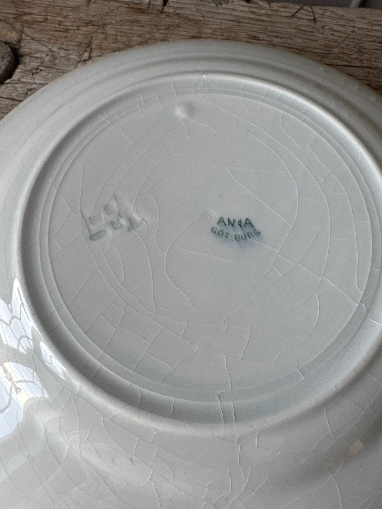 Mattallrik grön ANNA GÖTEBORG