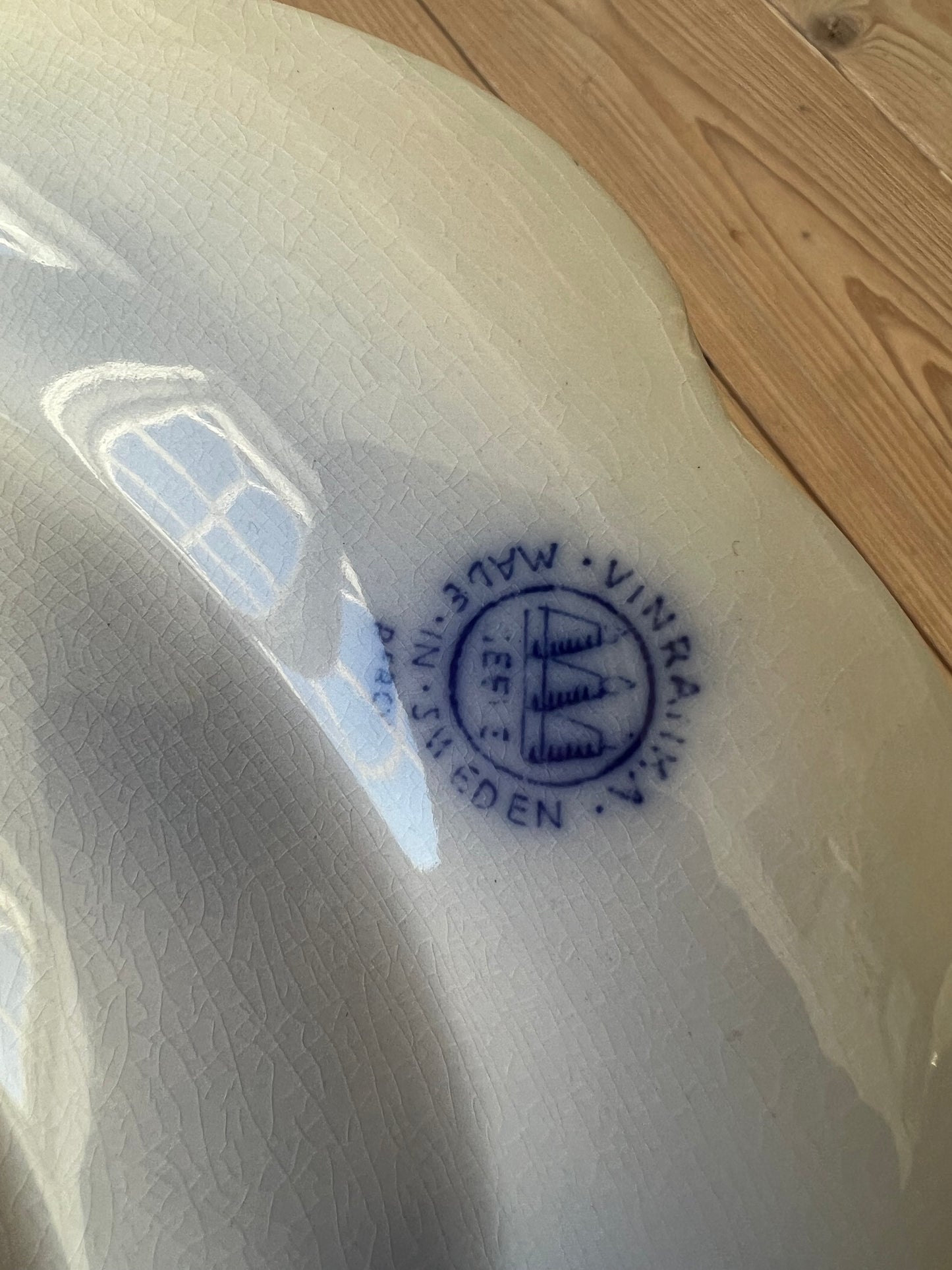 Tallrik - Vinranka Gefle