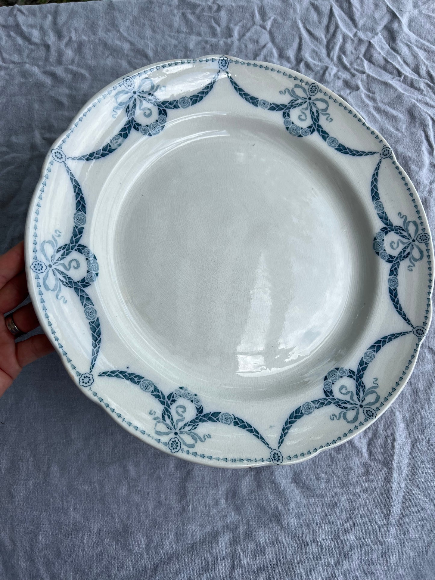 Runt uppläggningsfat - HANNIBAL Gustafsberg