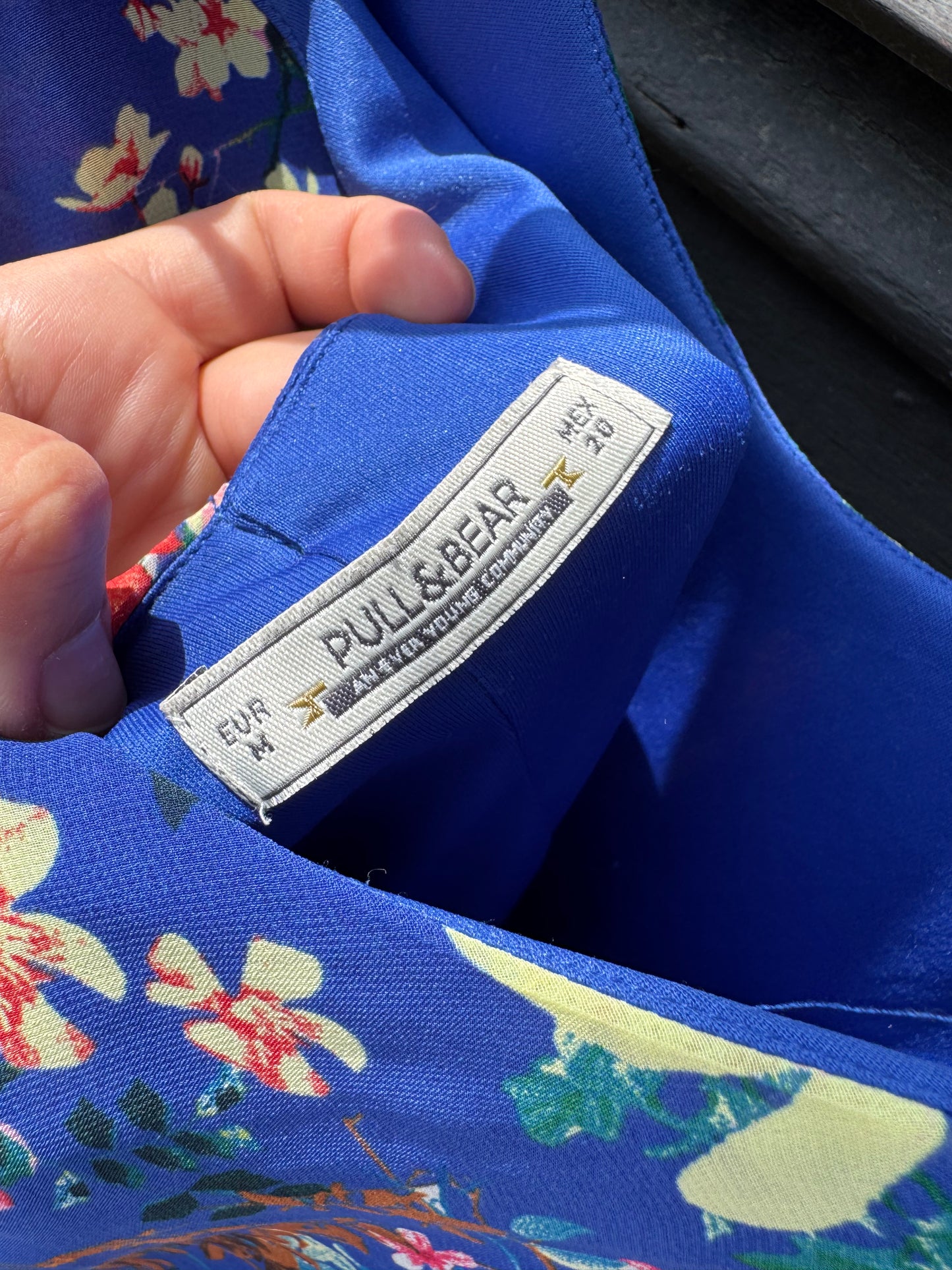 Blommig sommarklänning