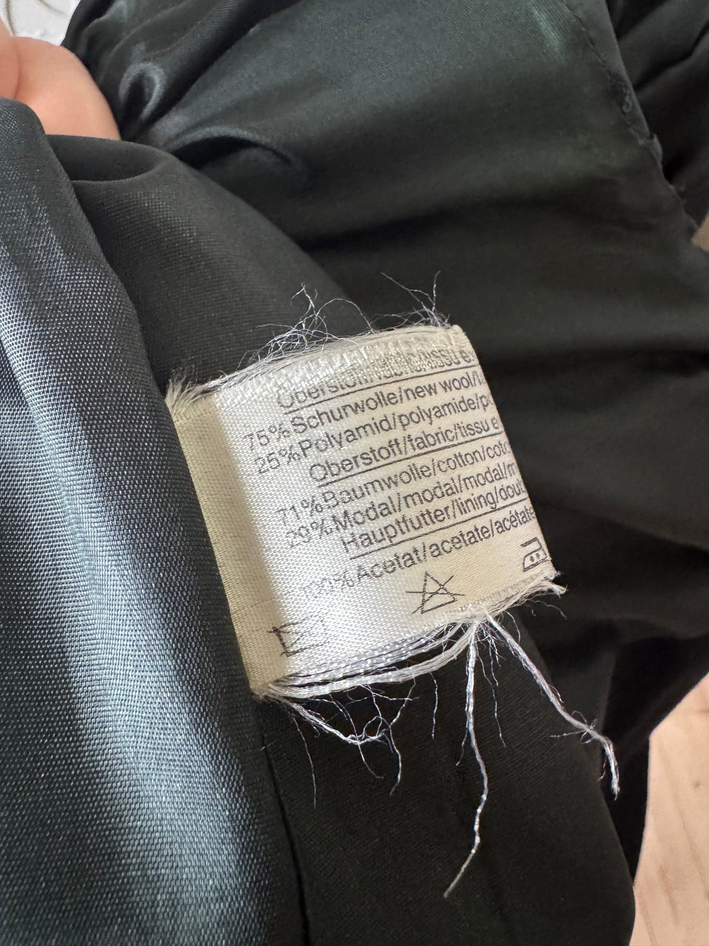 Svart kavaj - vintage Italien