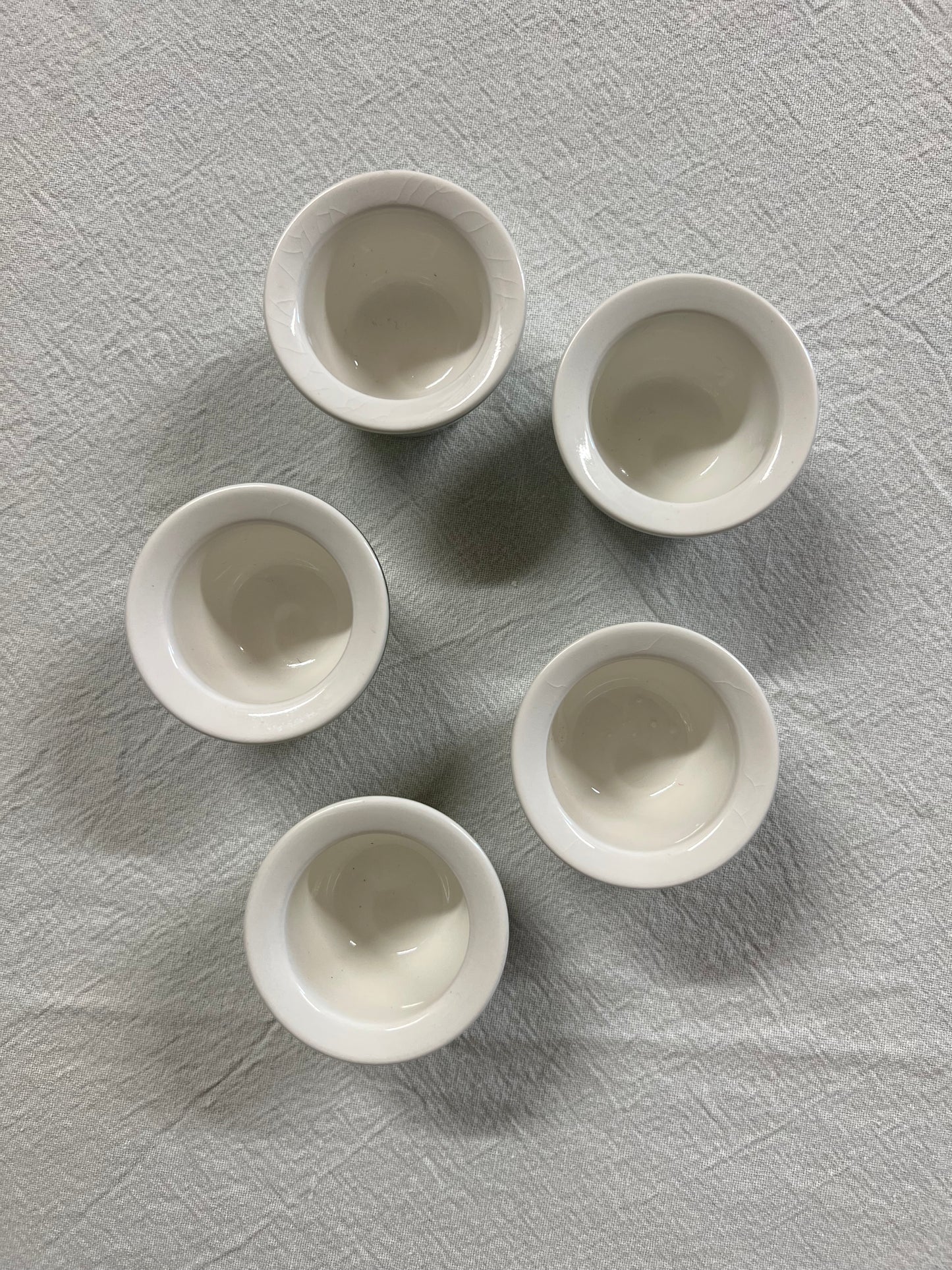 5st äggkoppar - GRÖN ANNA Rörstrand