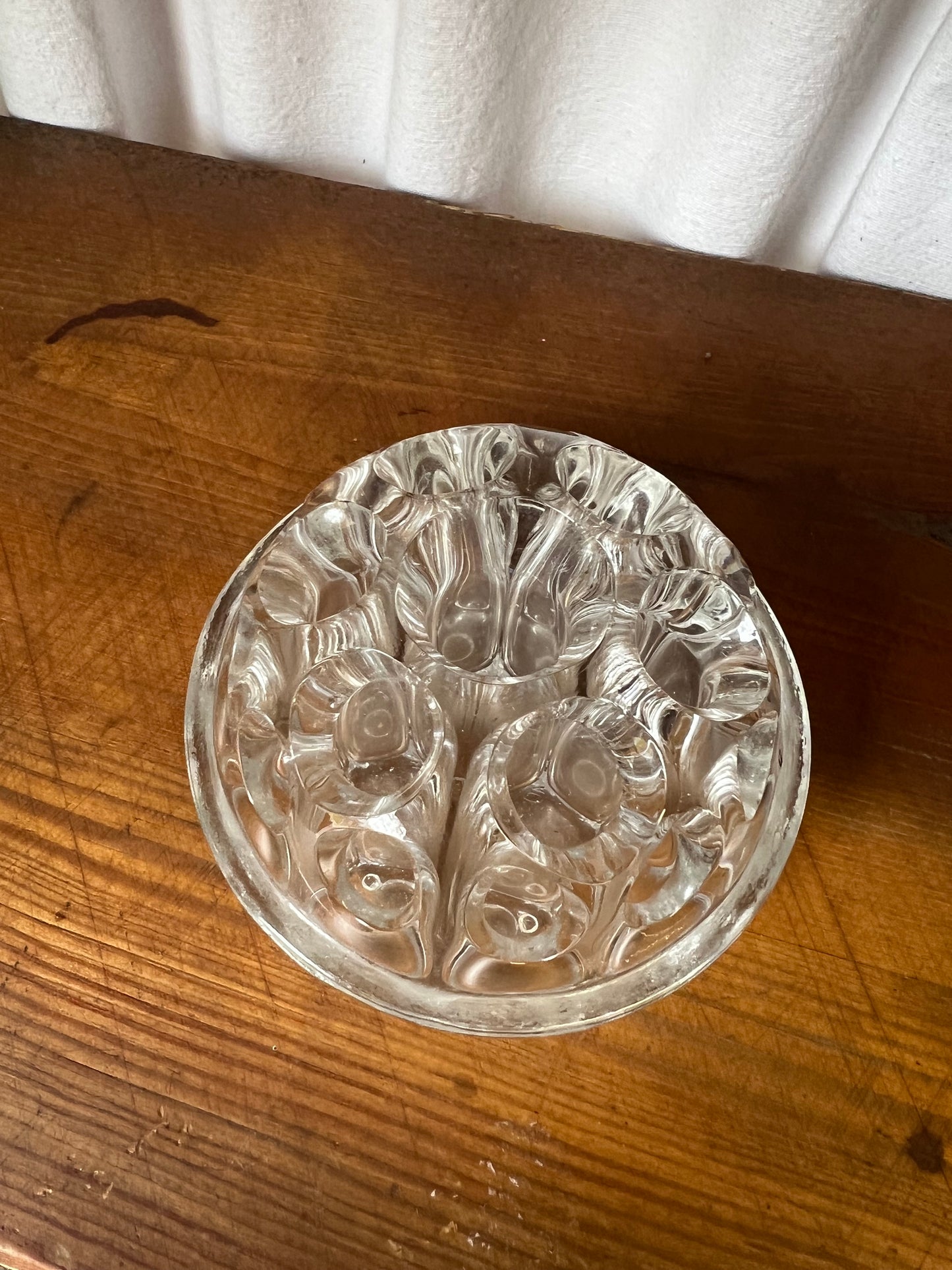 Stor blomsterfakir i glas - ”Ikebana” 19 hål