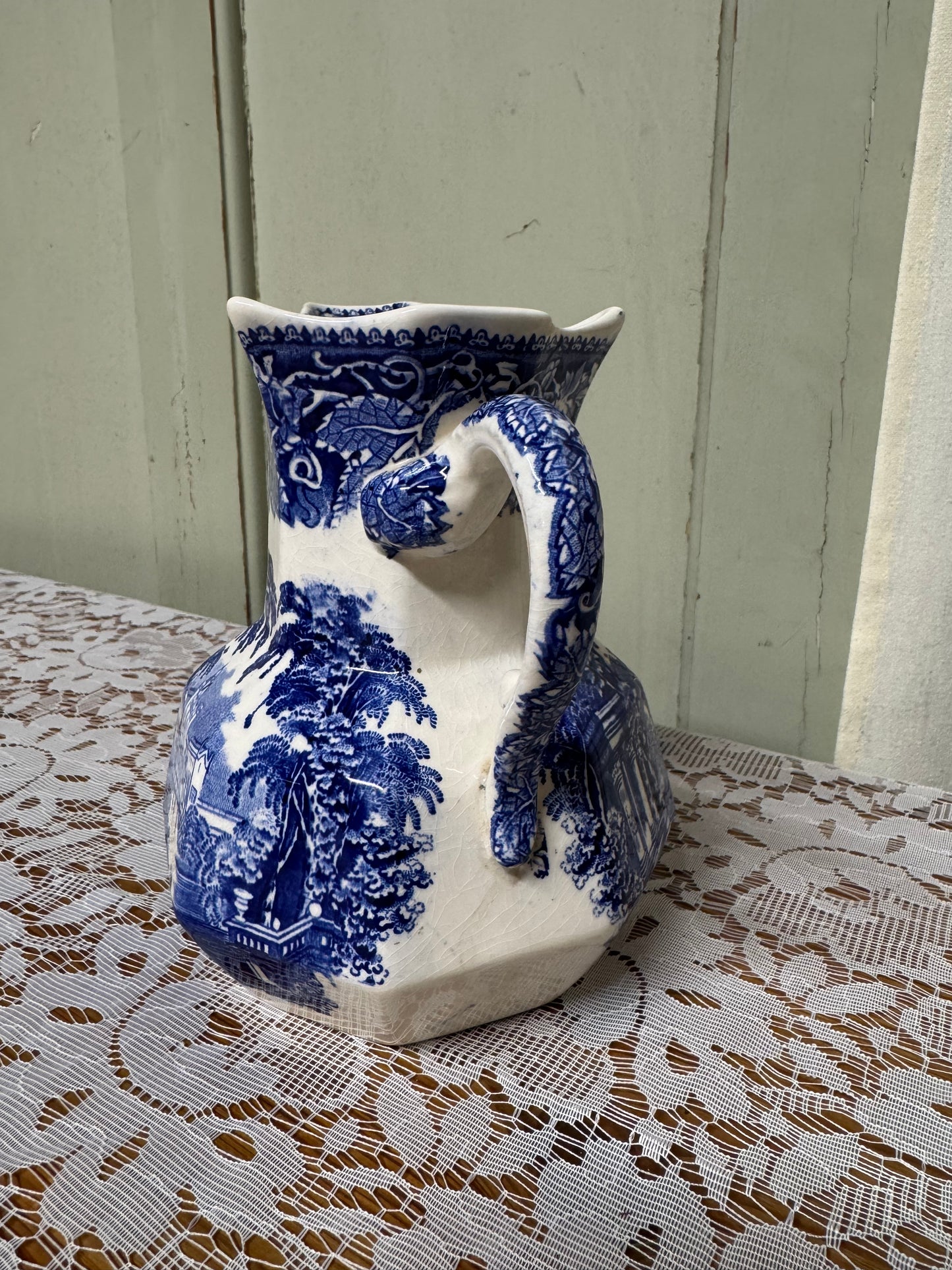 Blåvit kanna MASON’S England