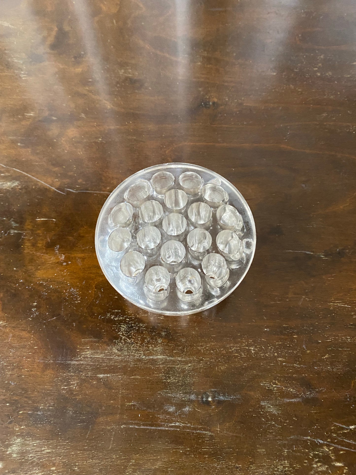 Blomsterfakir i klarglas - Ikebana