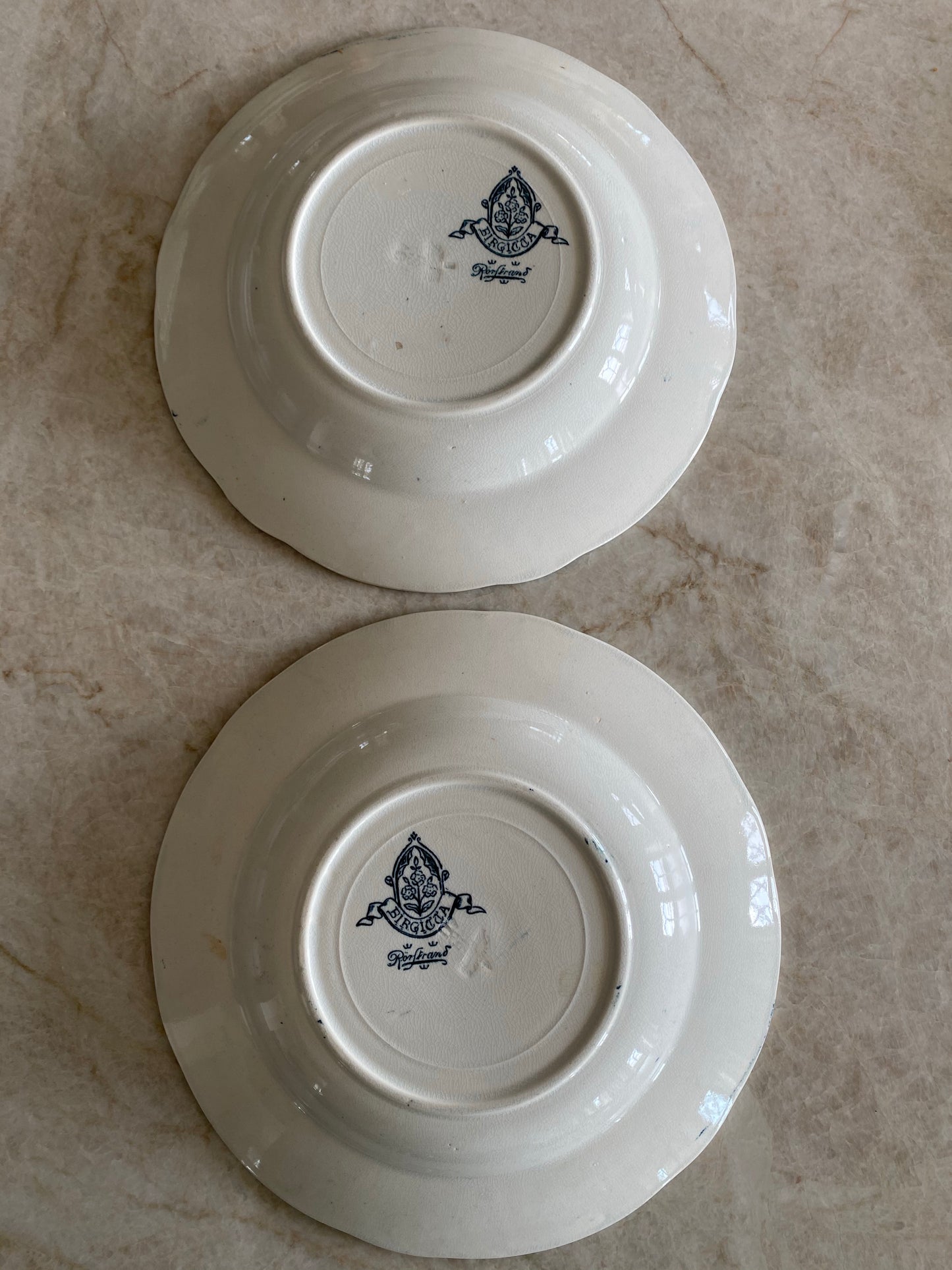 Två djupa tallrikar - RÖRSTRAND BIRGITTA