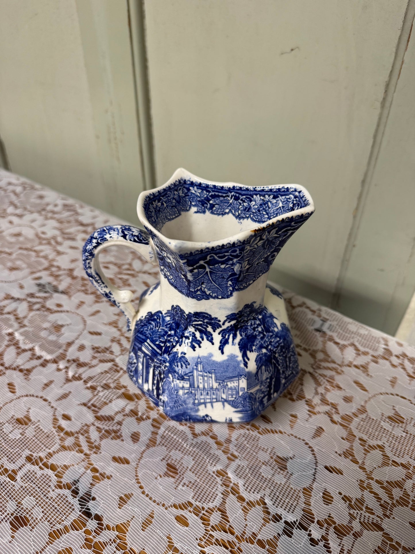 Blåvit kanna MASON’S England