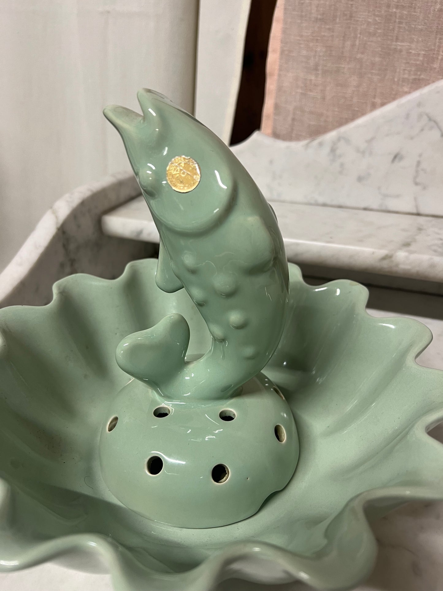 Blomsterfakir fisk i grönt - Bo Fajans