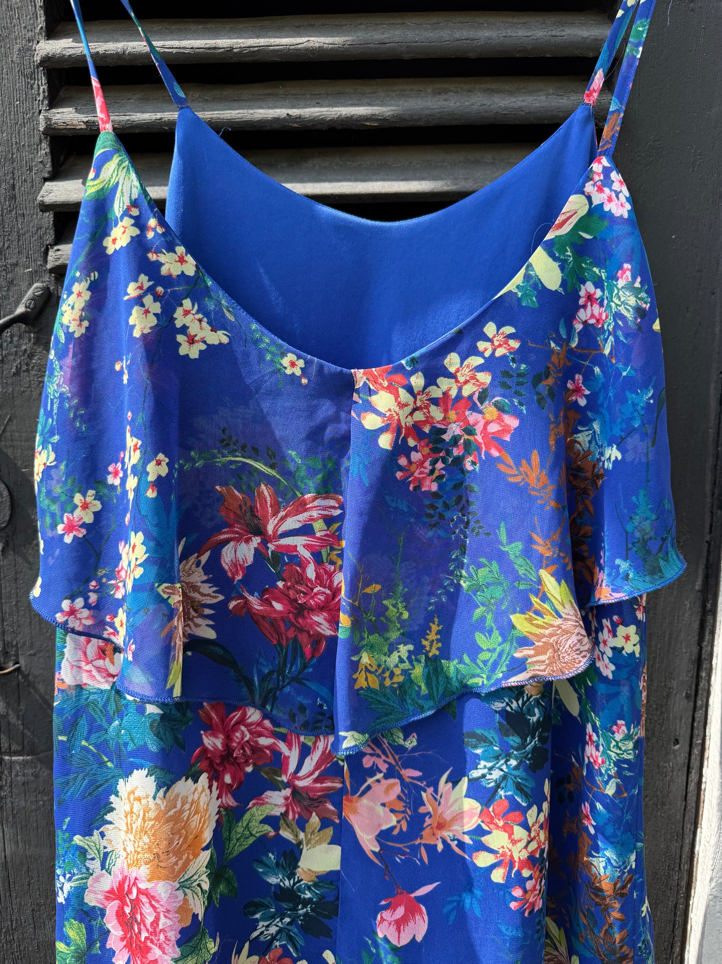 Blommig sommarklänning