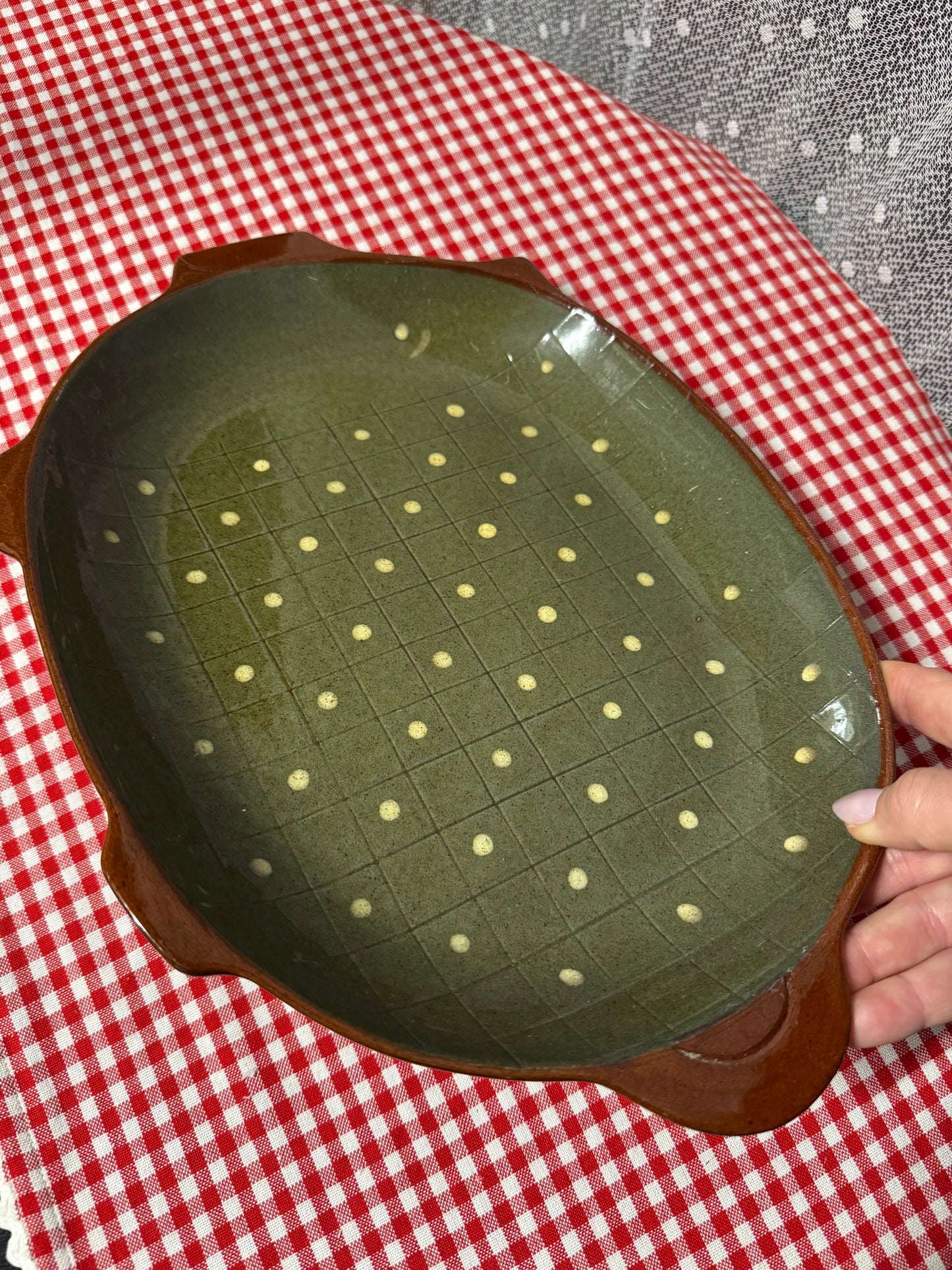 Uppläggningsfat julgris