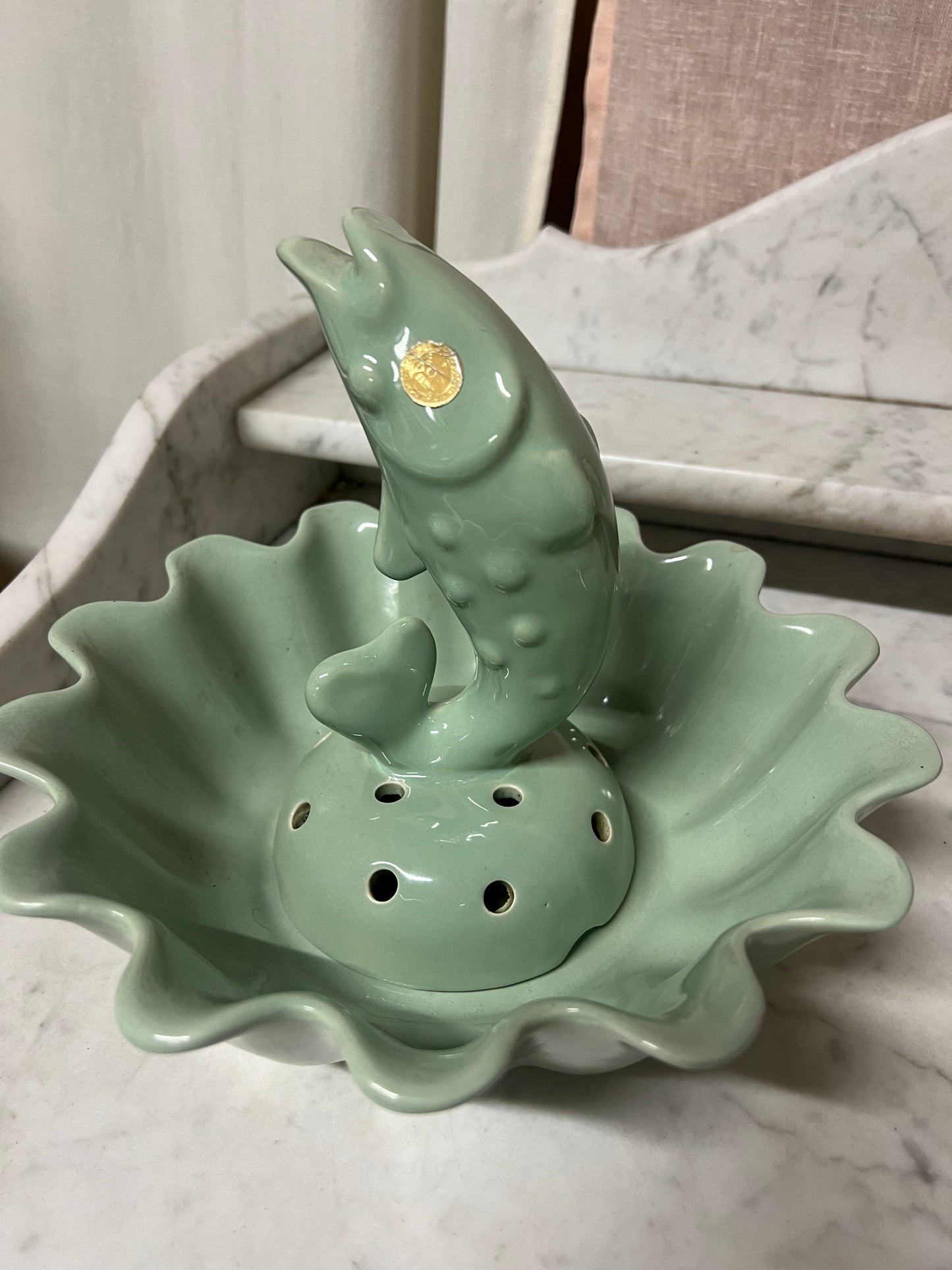 Blomsterfakir fisk i grönt - Bo Fajans