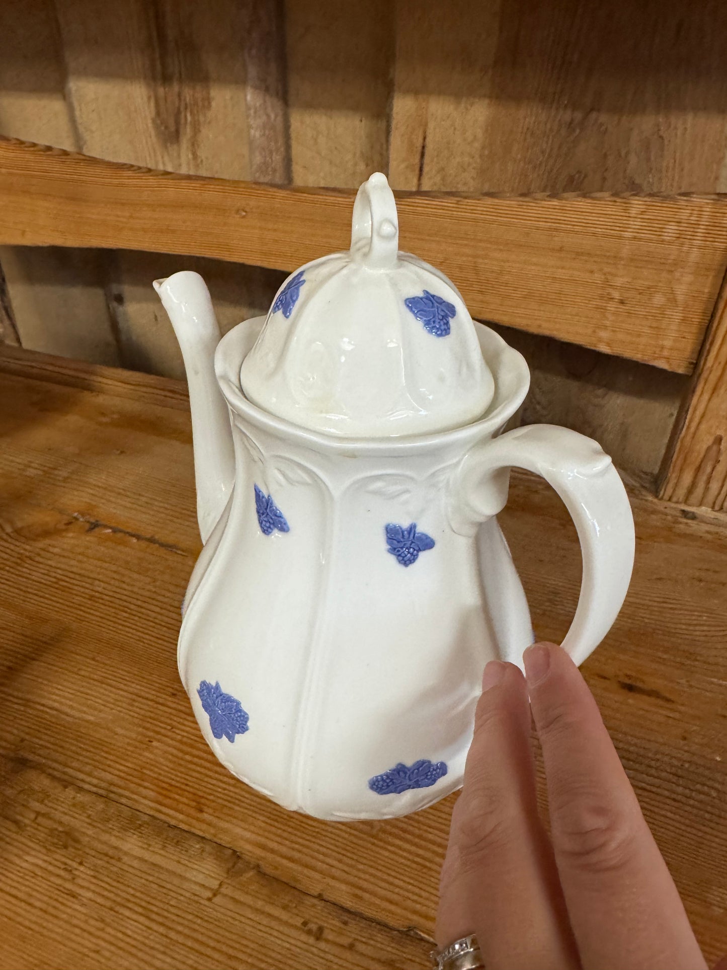 Blå Blom old Gustafsberg kaffekanna