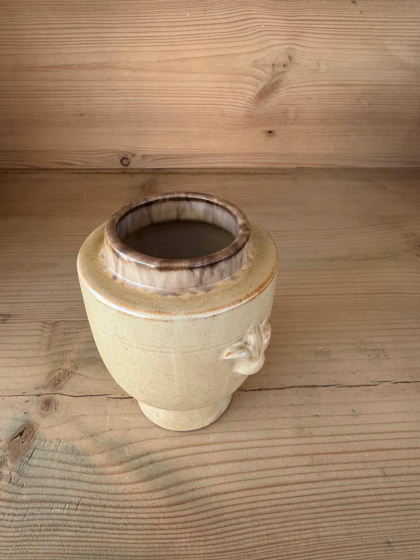 Upsala-Ekeby vas/urna mindre modell 53, svensk keramik vintage. 1930-tal