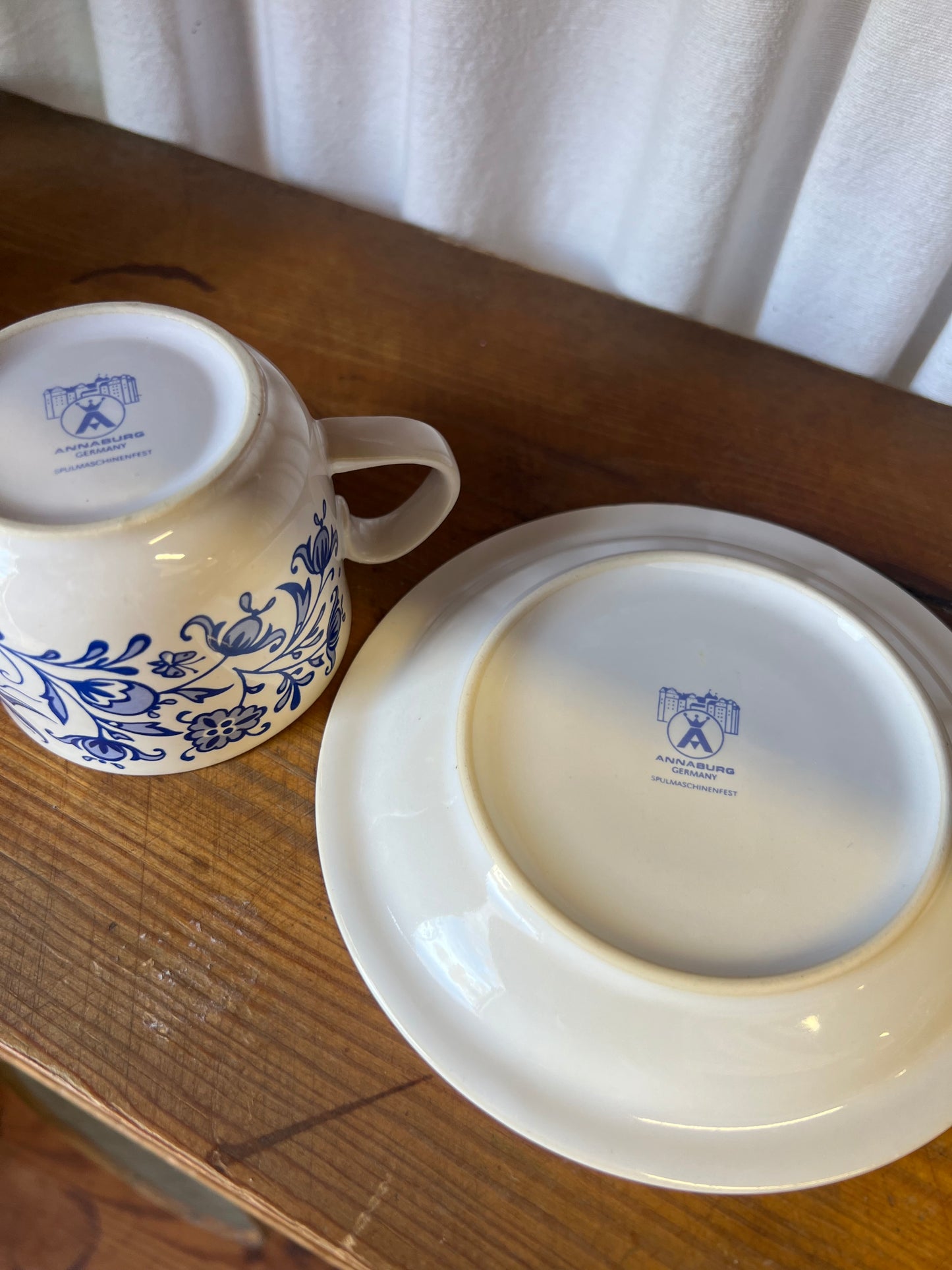 4st kaffekoppar med fat - ANNABURG