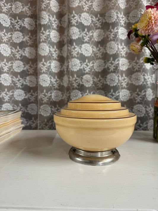 Art Deco-plafond i opalinglas – 1930/40-tal