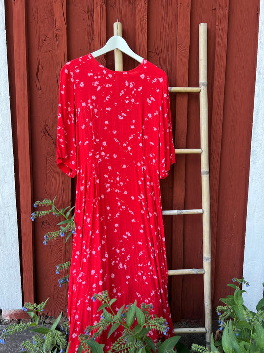 Röd klänning Carin Wester