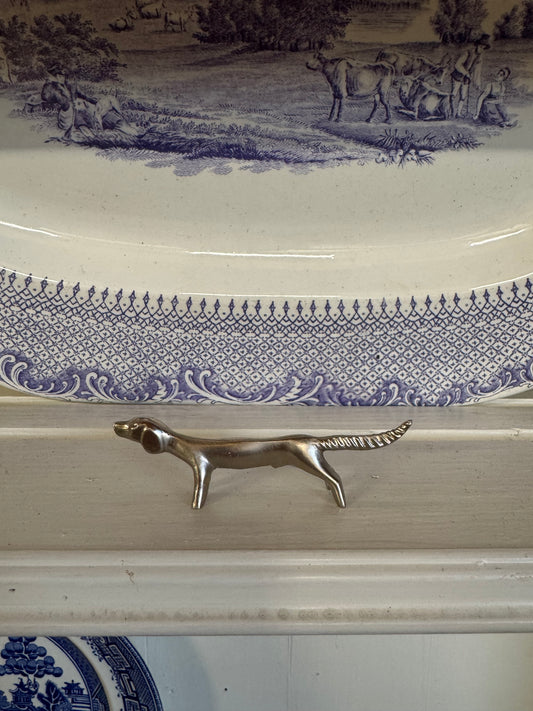 Smörtax i tenn vintage