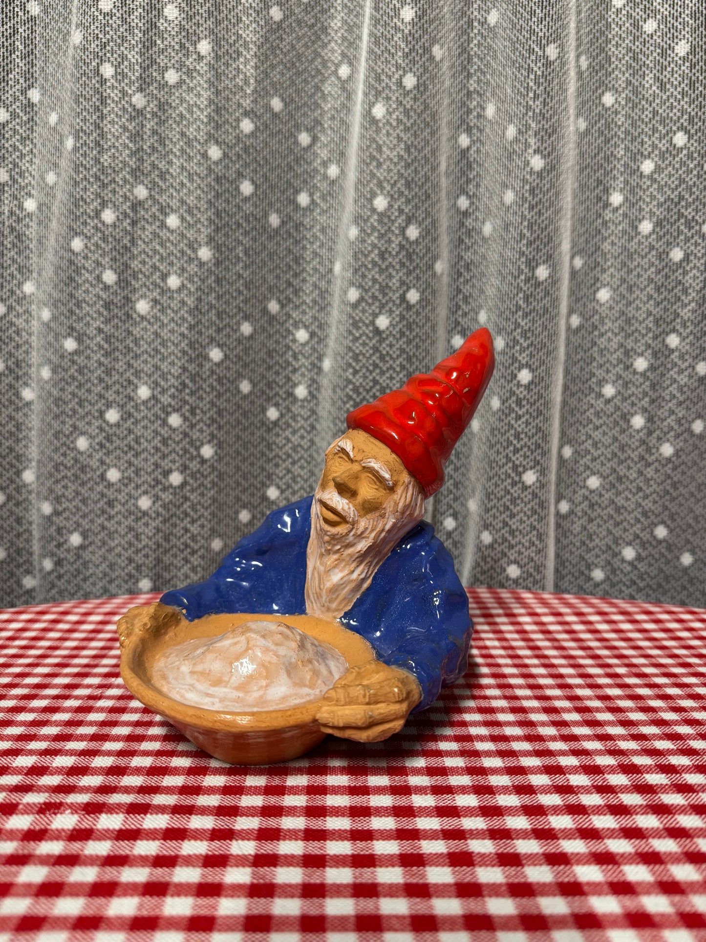 Tomte med gröt Nykyrka Motala