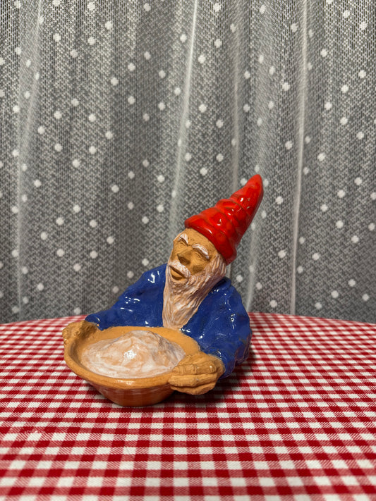 Tomte med gröt Nykyrka Motala