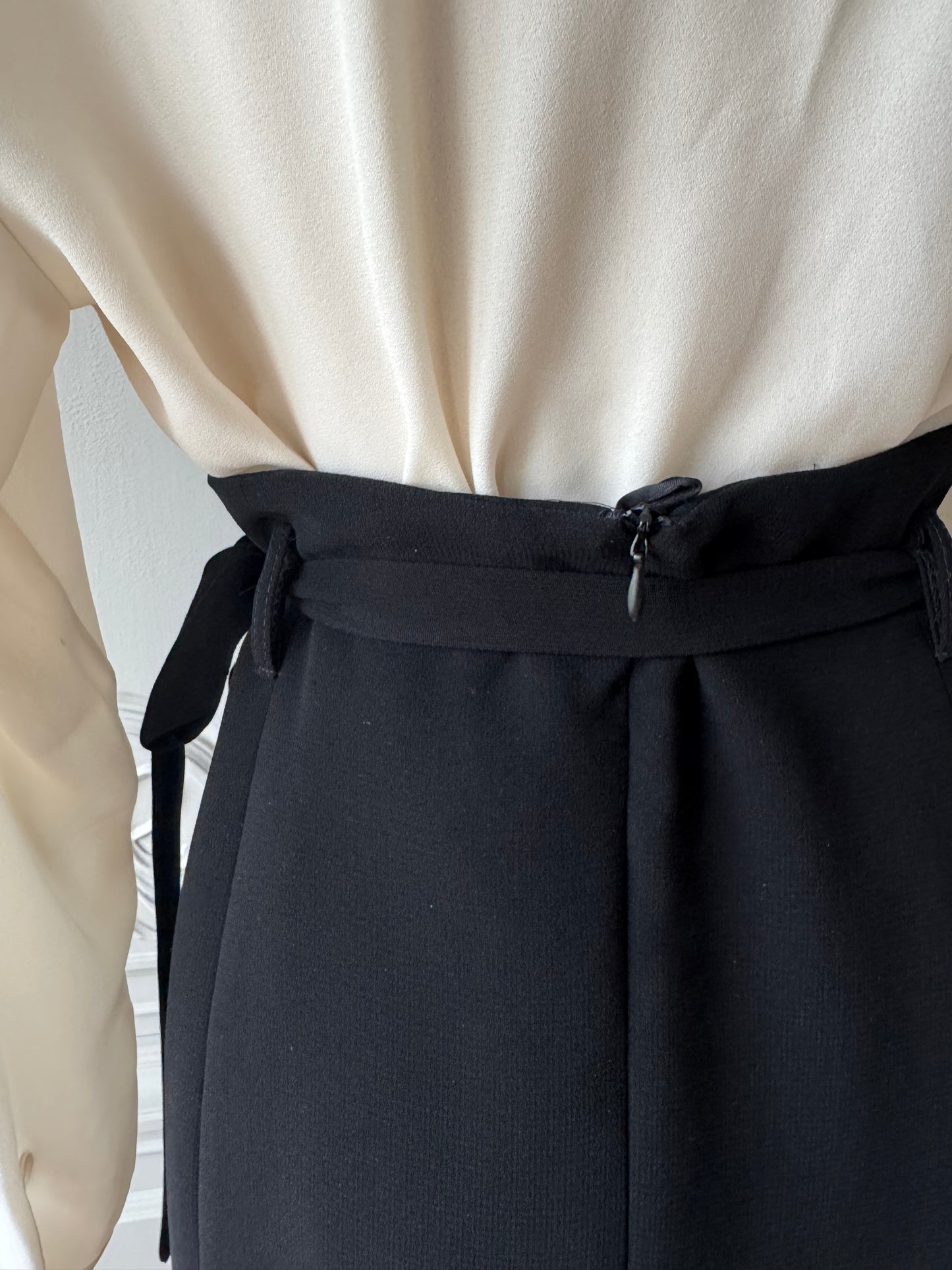 Svart mermaid långkjol