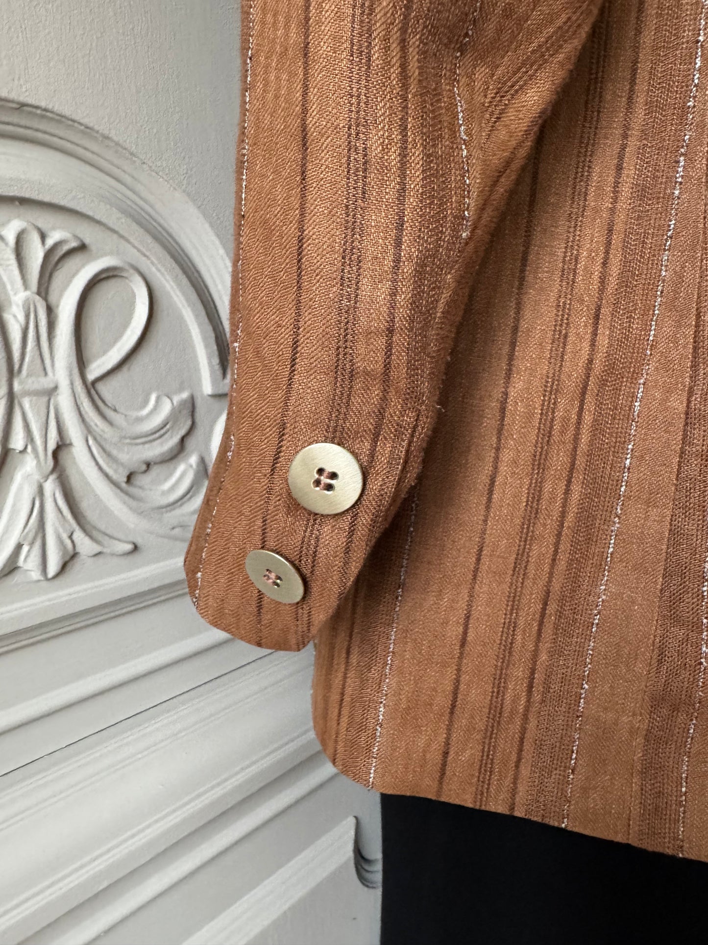 Brun kavaj - vintage Egale Paris