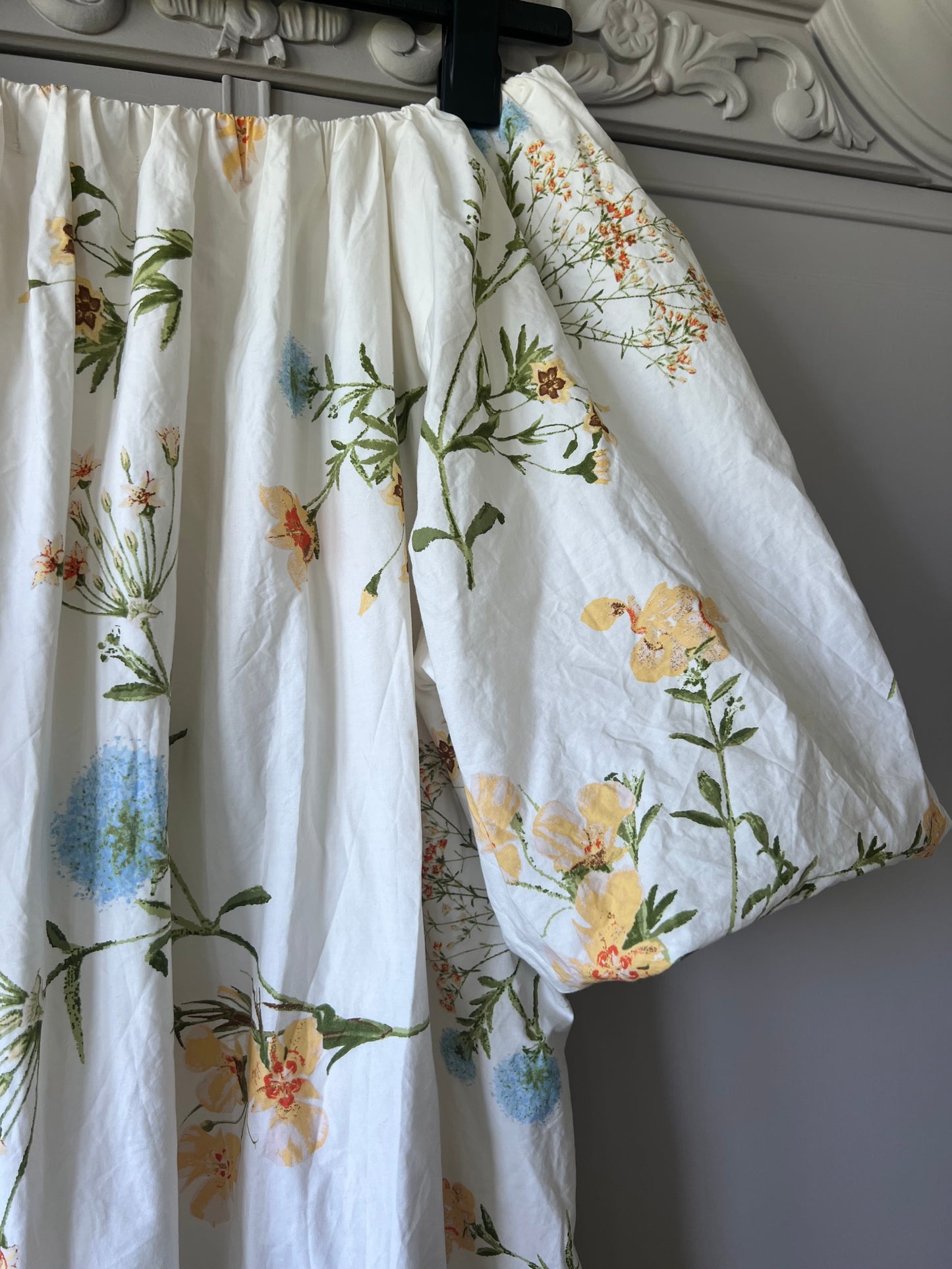 Singoallaklänning med blomprint