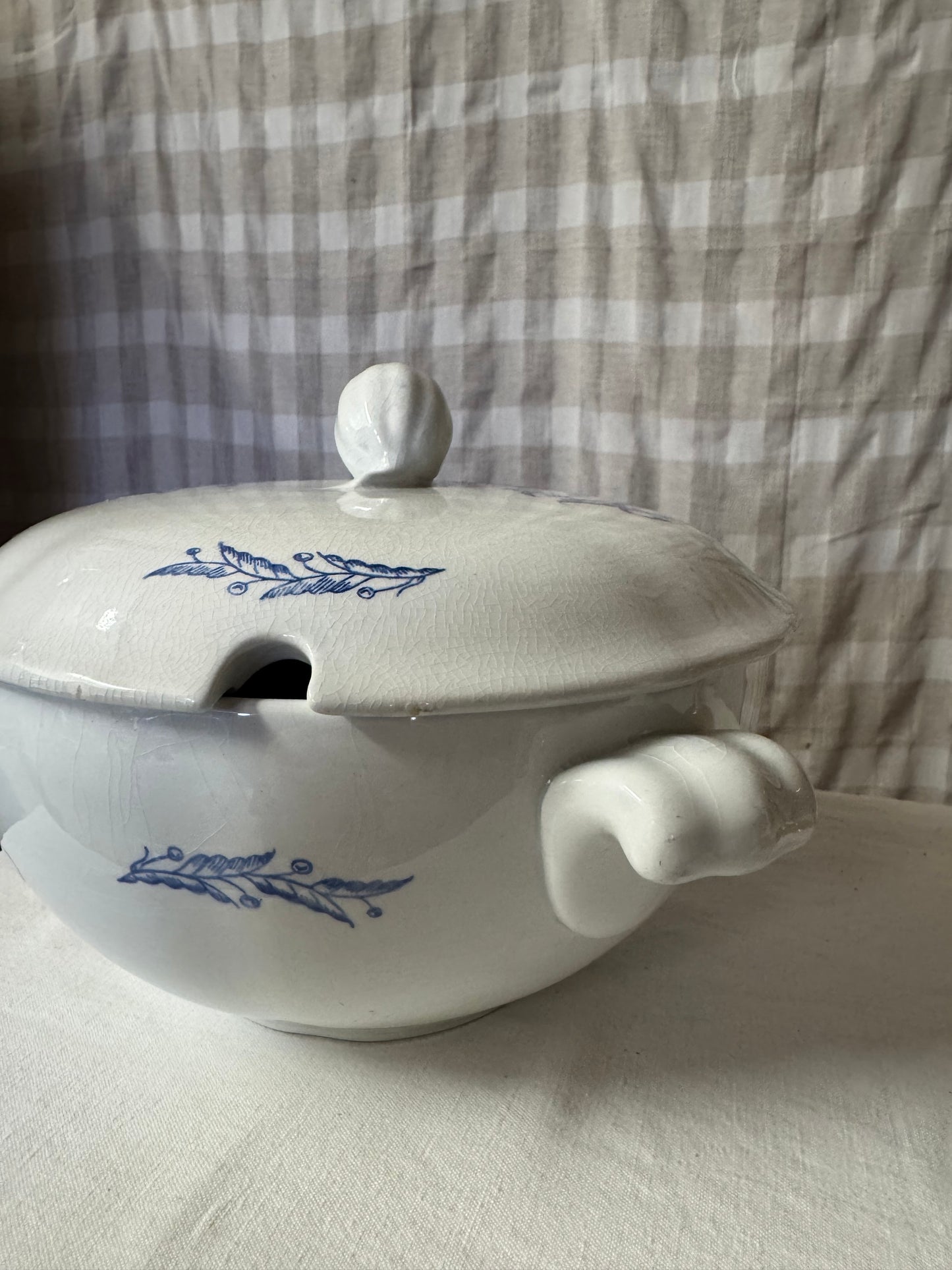 Äldre terrin i flintgods från Rörstrand, GOTHIA