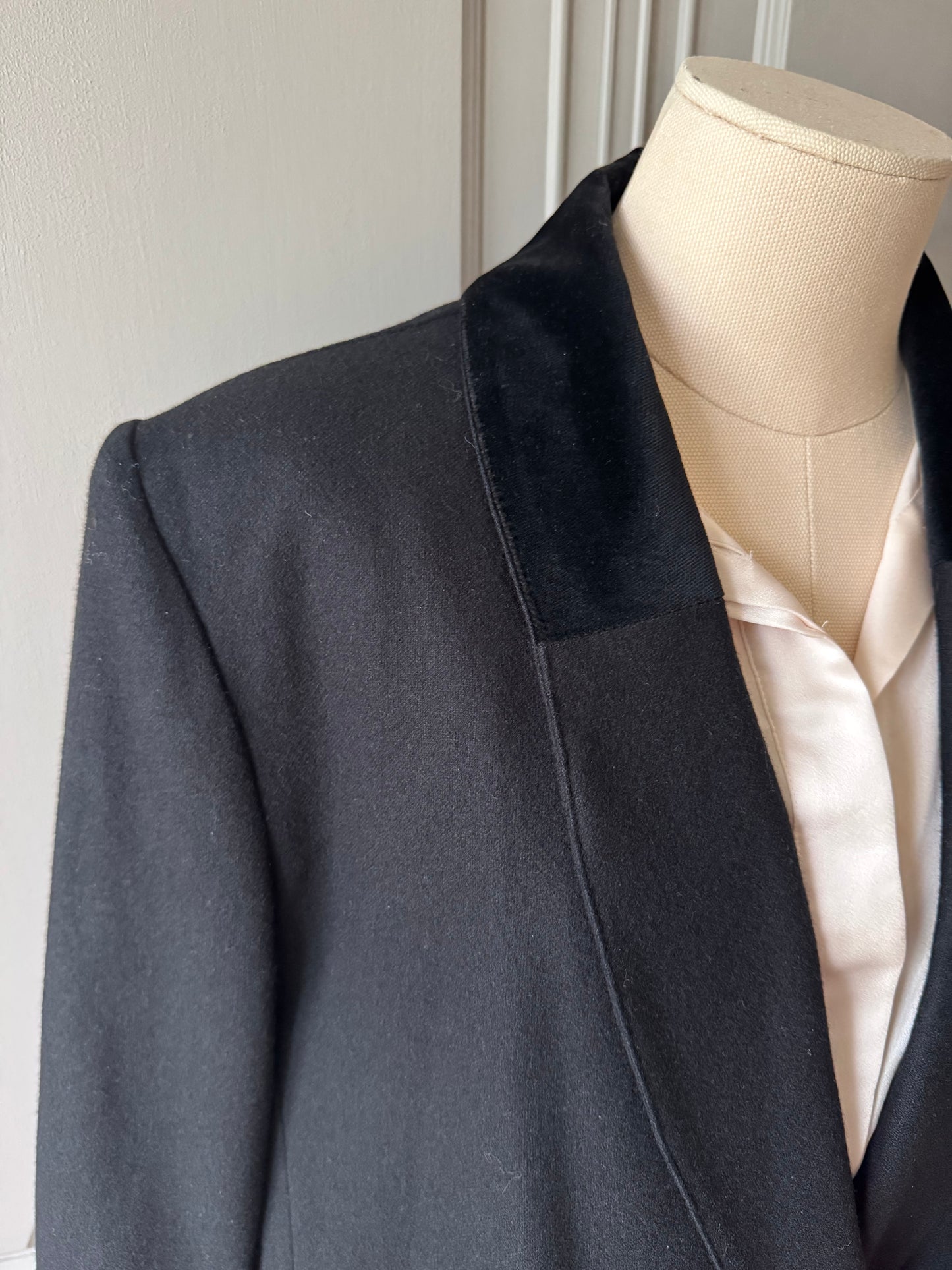 Svart kavaj - vintage Italien