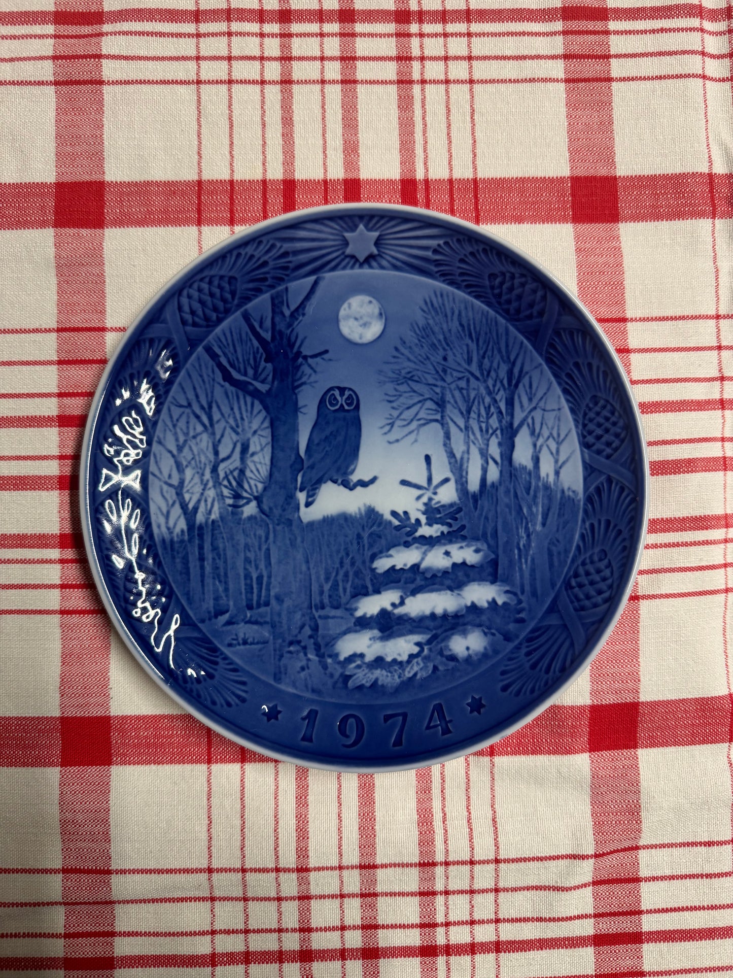 Jultallrik 1974, Royal Copenhagen