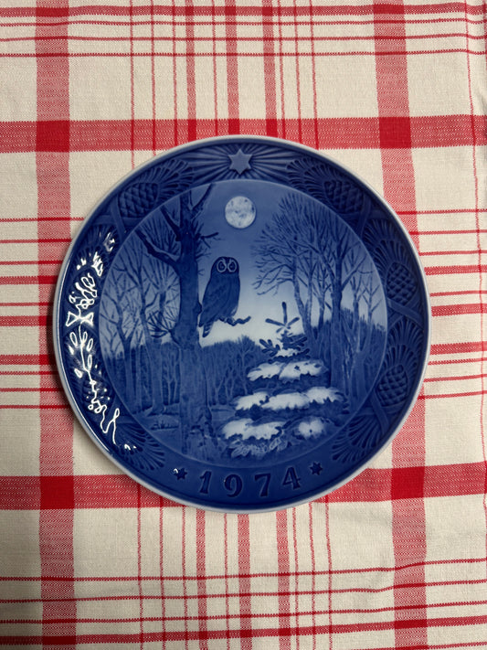 Jultallrik 1974, Royal Copenhagen