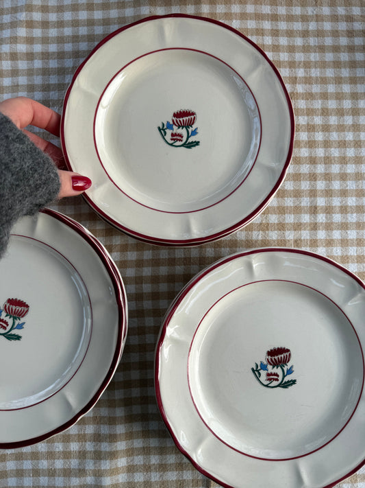 6st assietter vintage Postilla Marita Lord Ikea