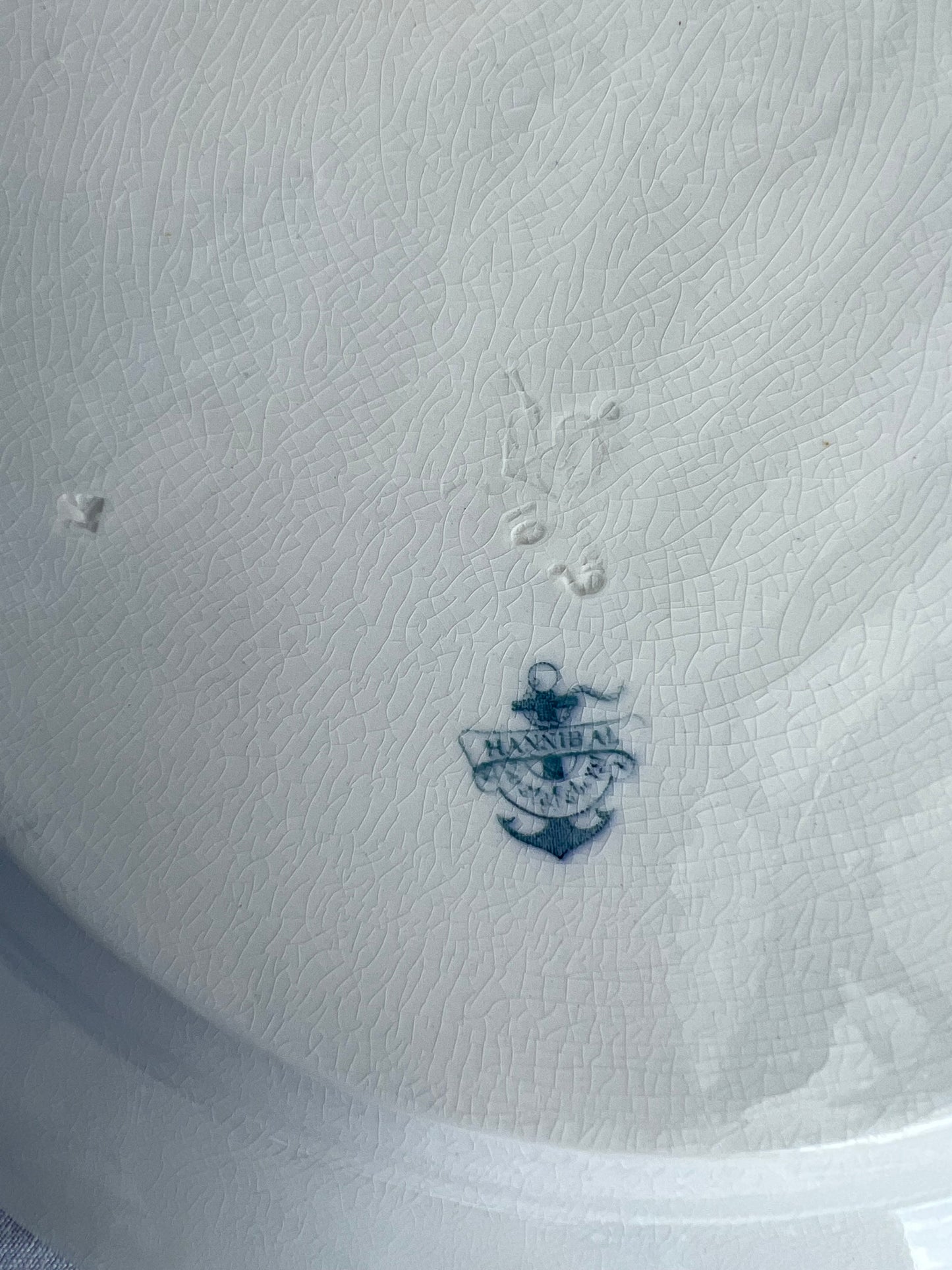 Runt uppläggningsfat - HANNIBAL Gustafsberg