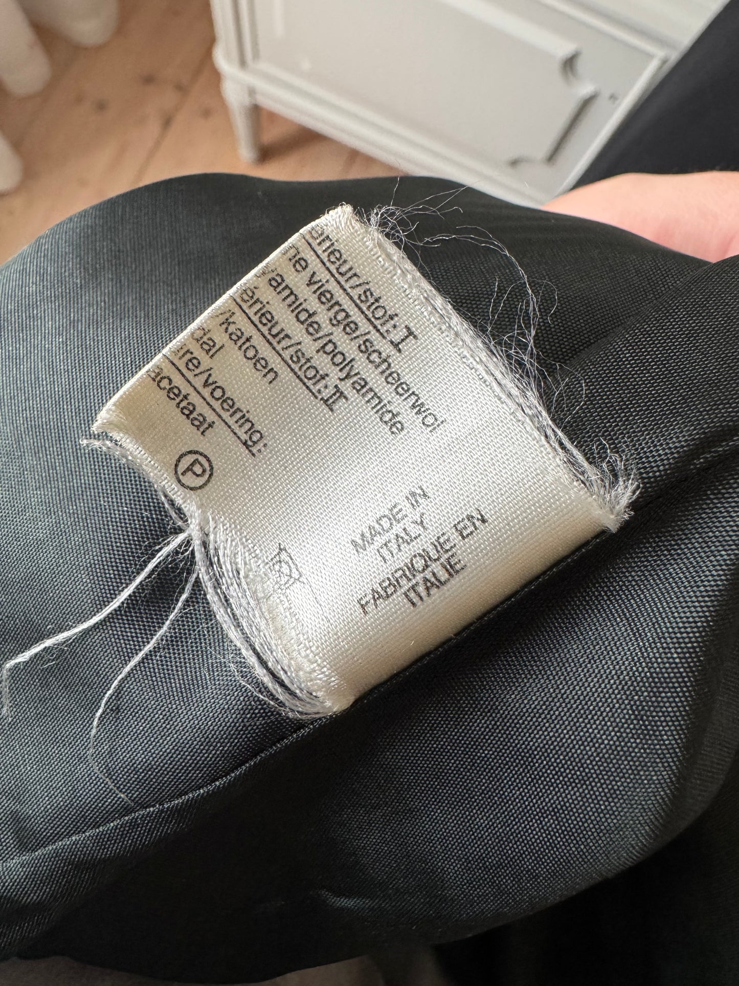 Svart kavaj - vintage Italien