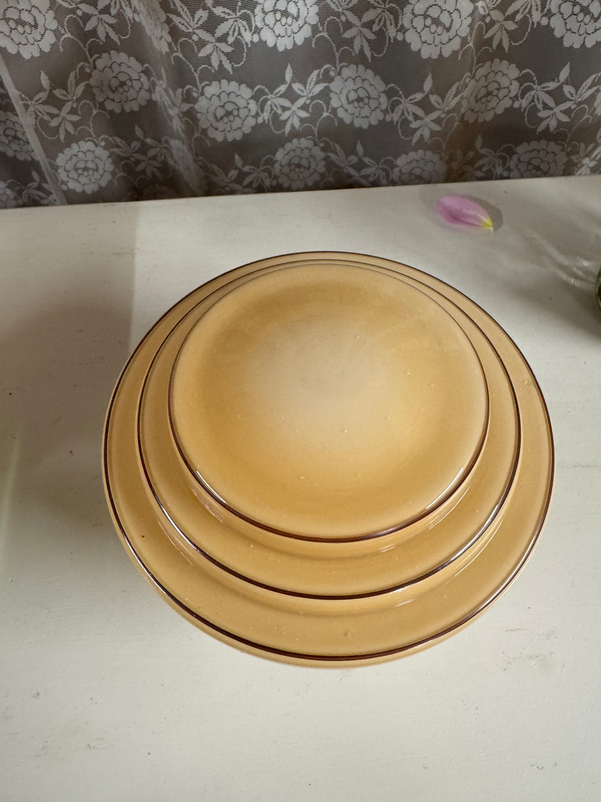 Art Deco-plafond i opalinglas – 1930/40-tal