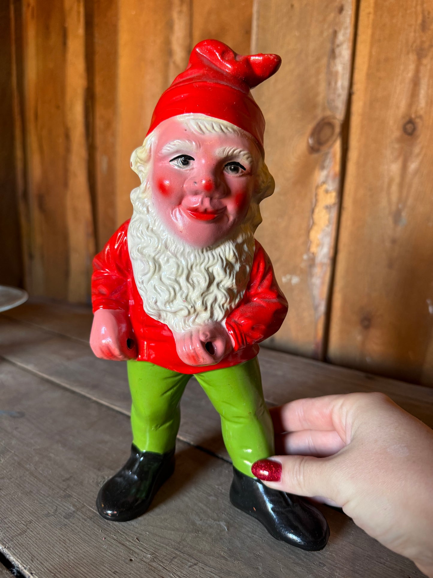 Äldre porslinstomte