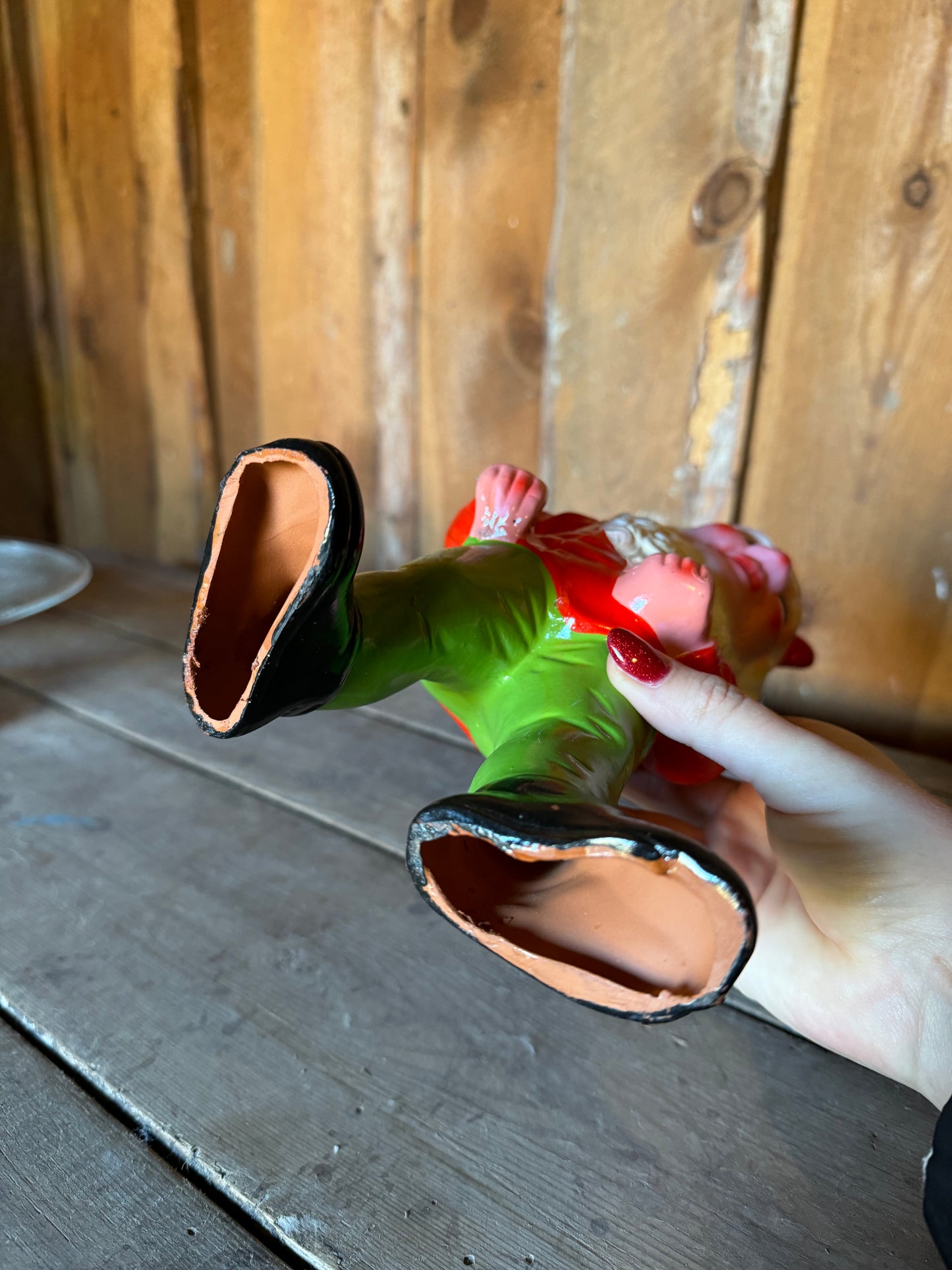 Äldre porslinstomte