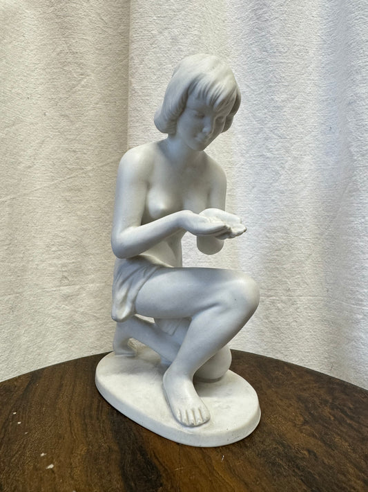 Skulptur kvinna 1764