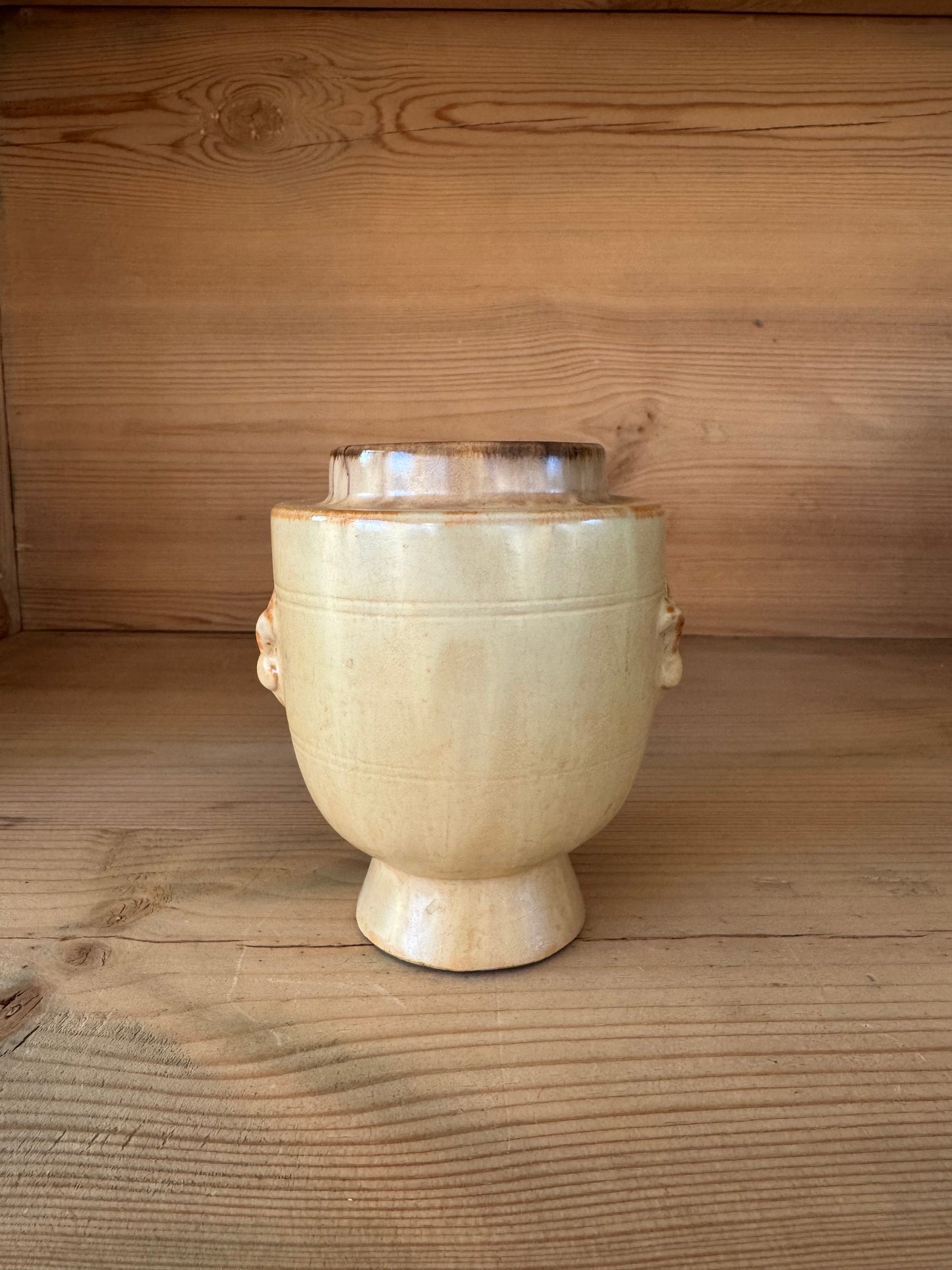 Upsala-Ekeby vas/urna mindre modell 53, svensk keramik vintage. 1930-tal