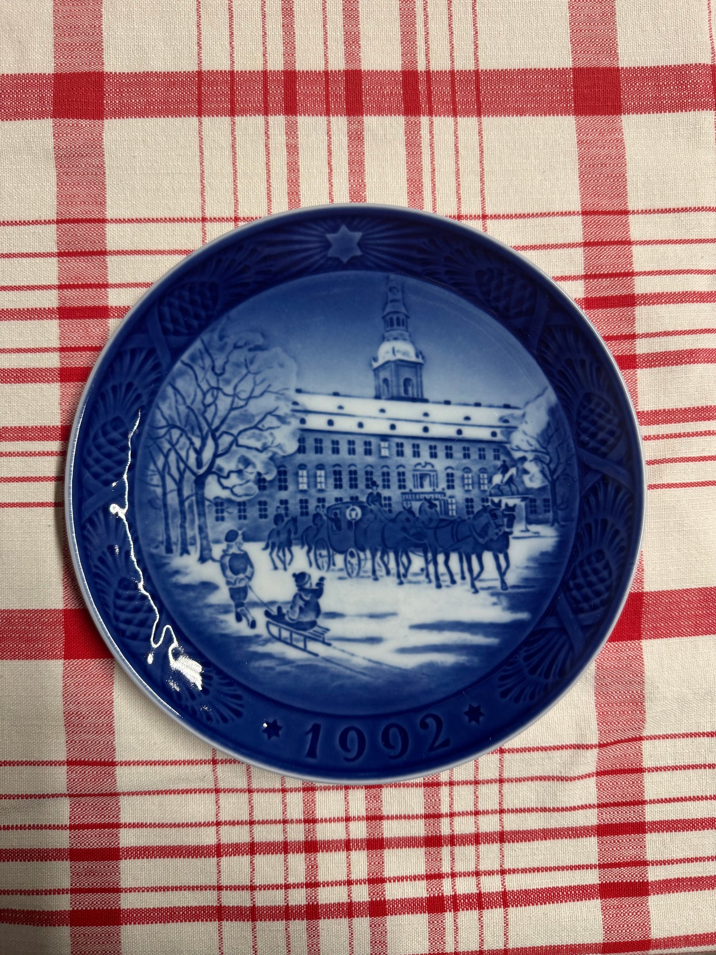 Jultallrik 1992, Royal Copenhagen