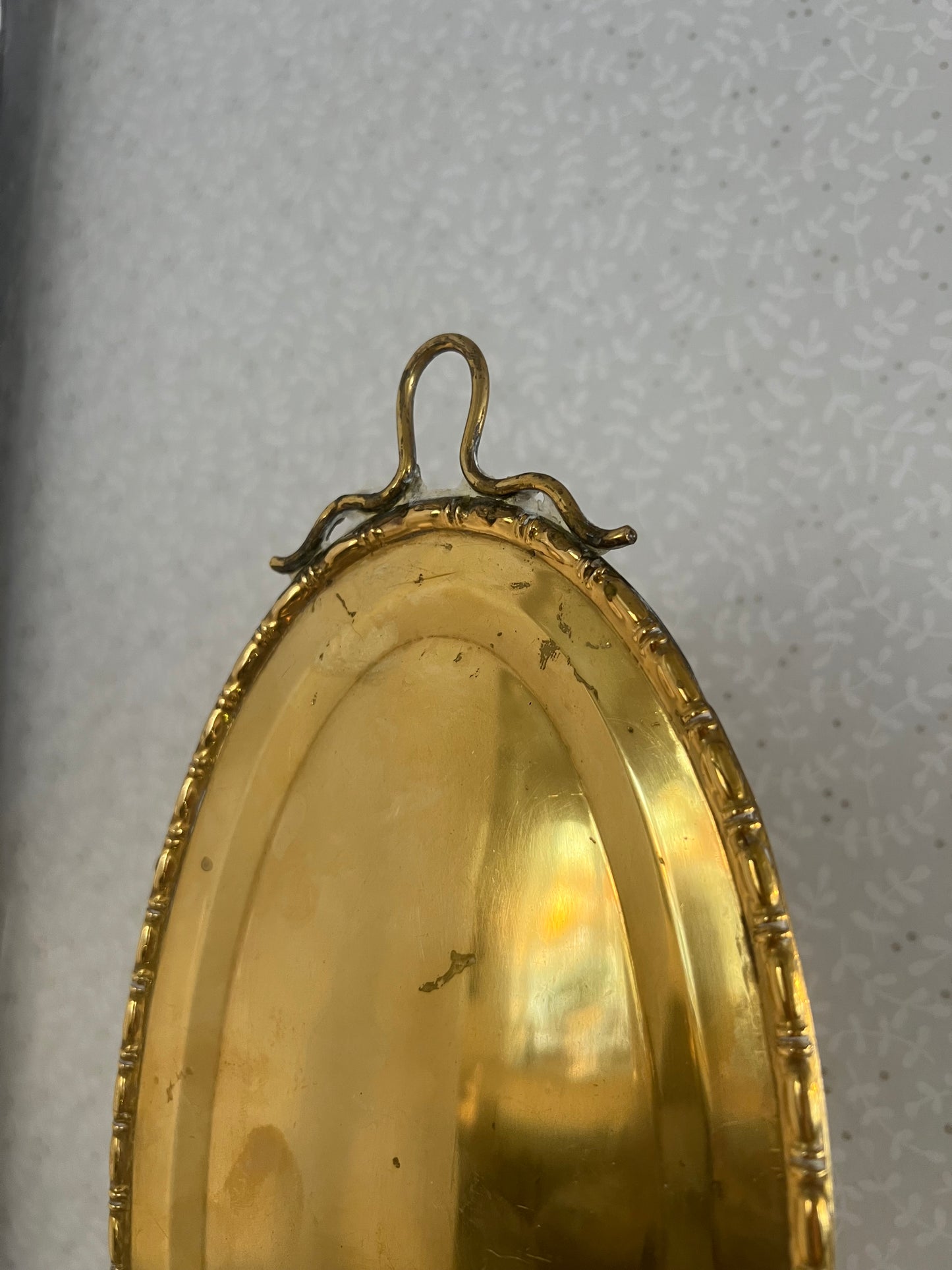 Paret väggljusstakar i mässing