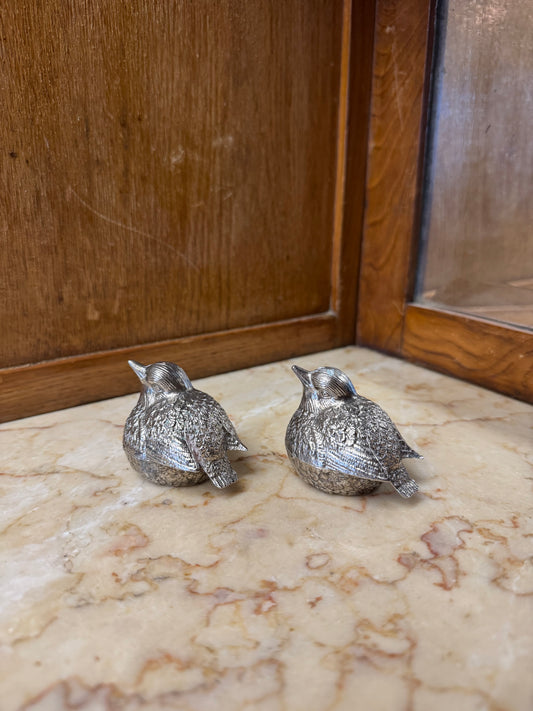 Paret fåglar salt & peppar