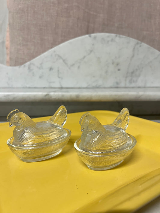 2st ägggömmor i klasglas