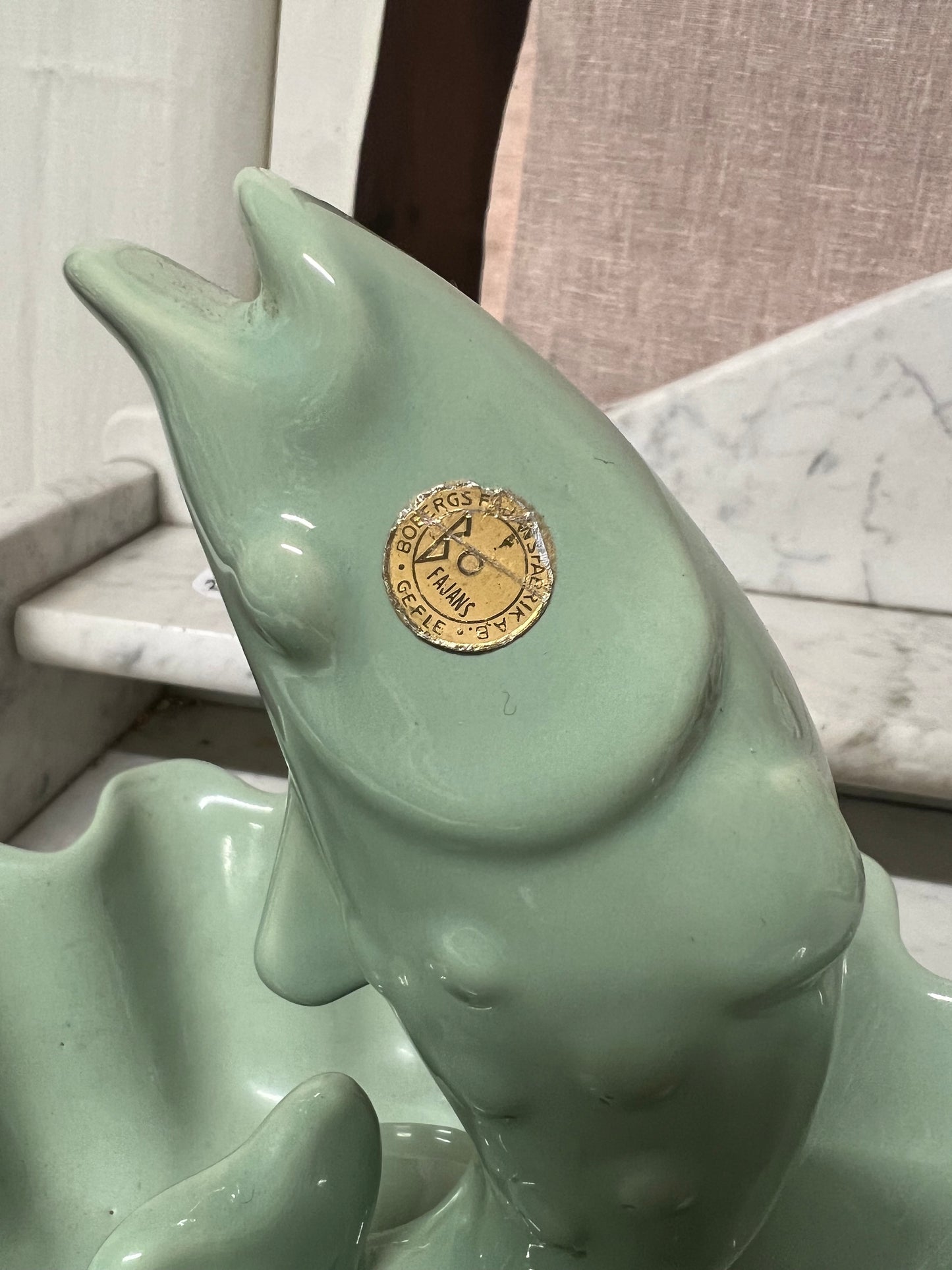 Blomsterfakir fisk i grönt - Bo Fajans