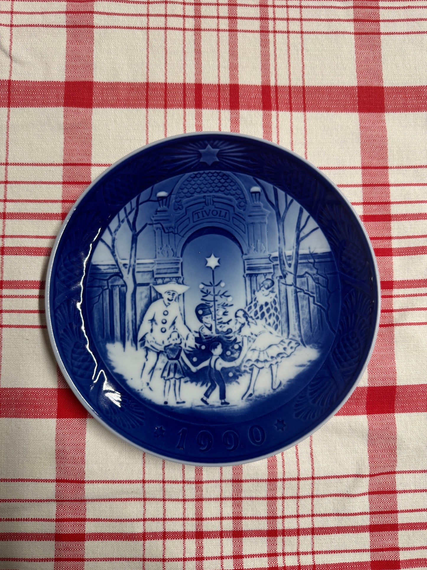 Jultallrik 1990, Royal Copenhagen