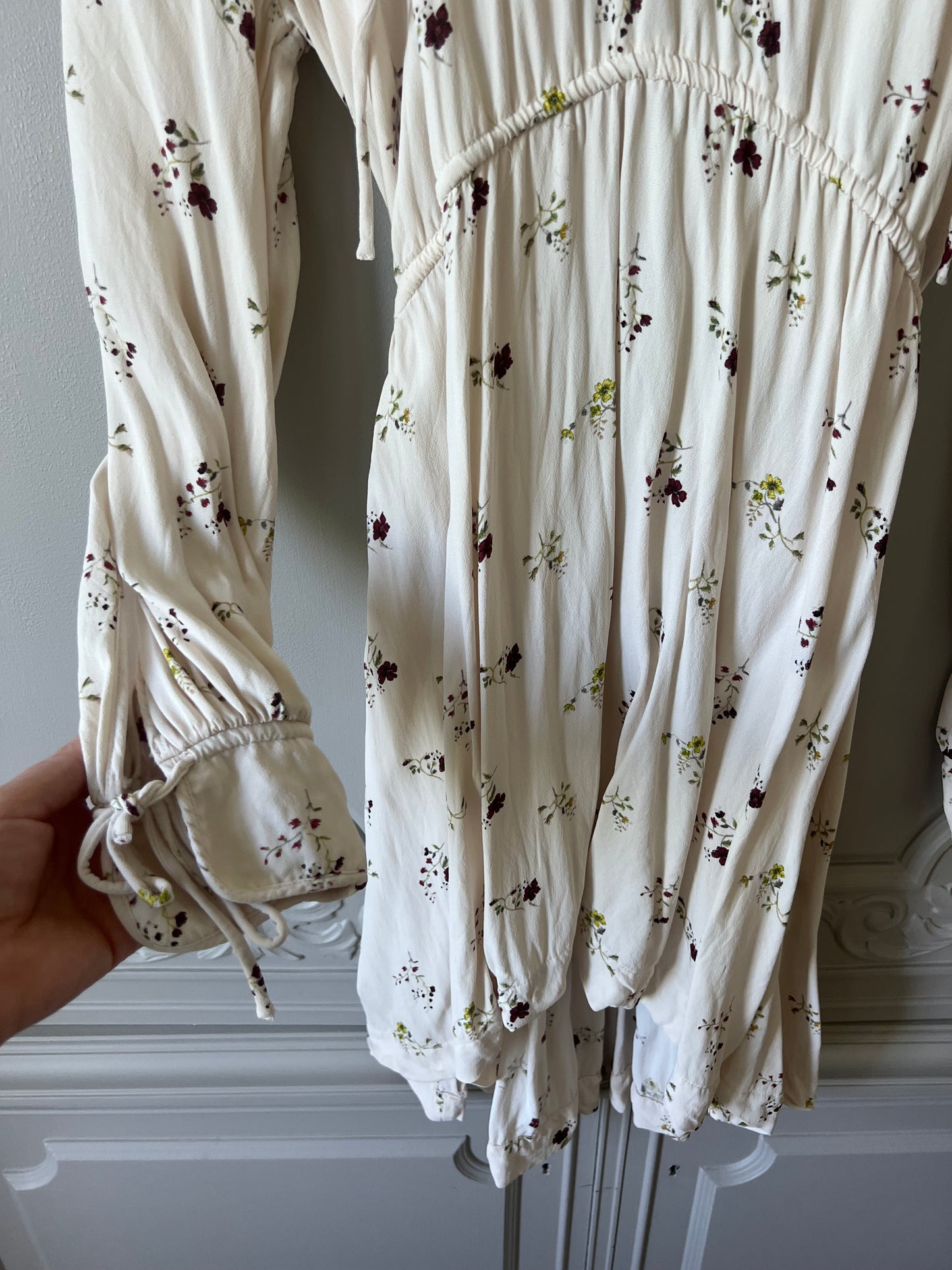 Sommarklänning med blomprint