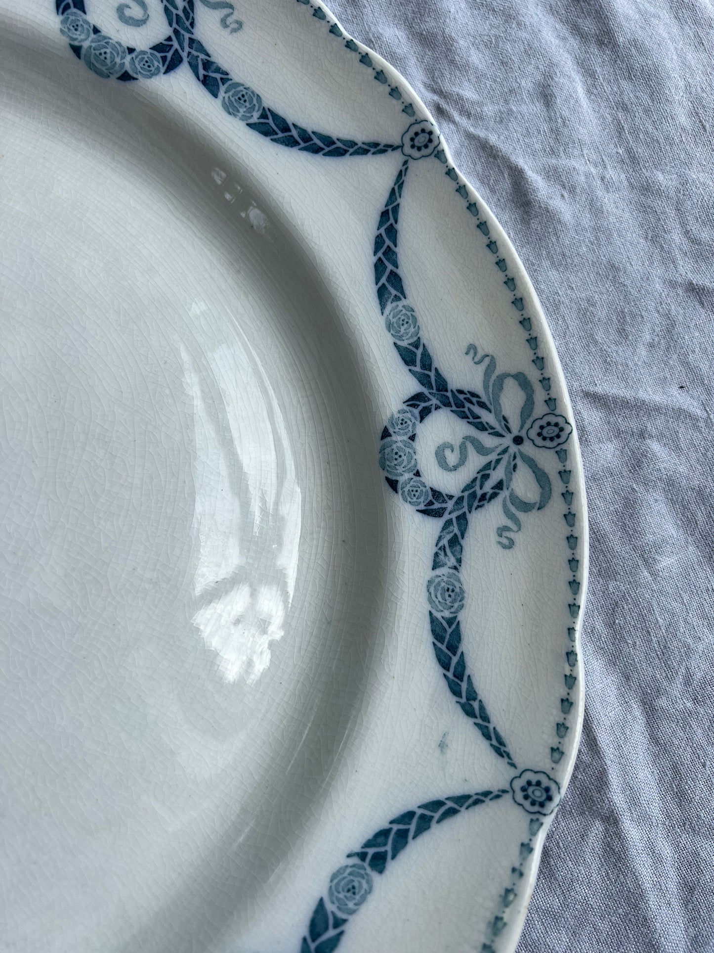 Runt uppläggningsfat - HANNIBAL Gustafsberg