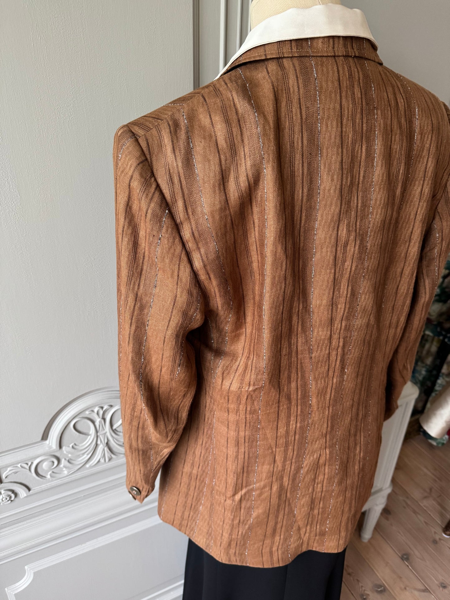 Brun kavaj - vintage Egale Paris