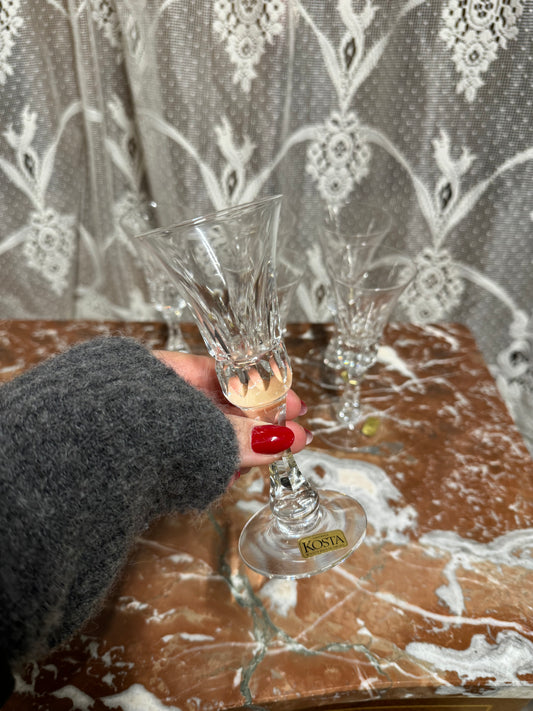 Snapsglas Kosta Boda, 6st