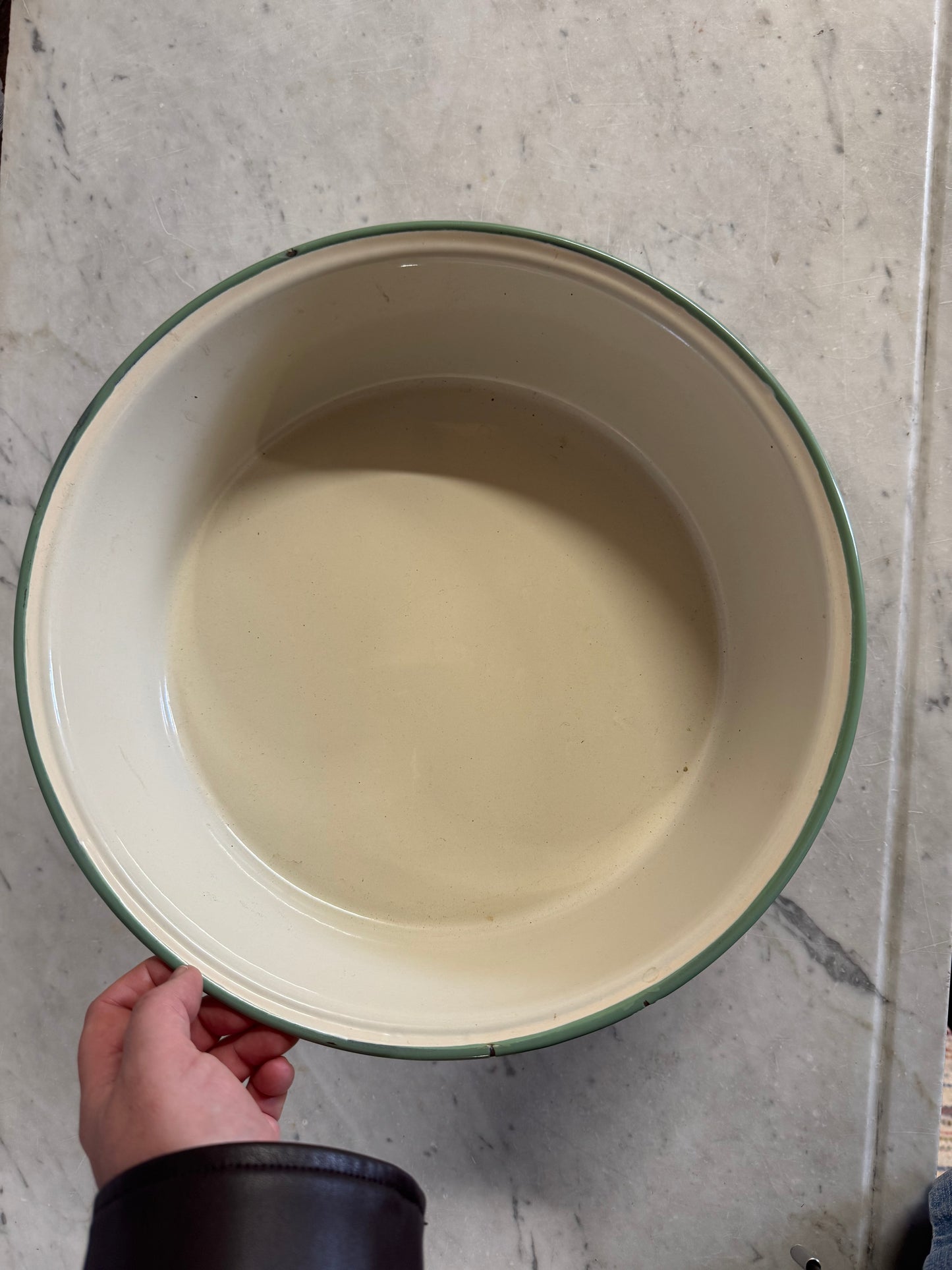Emaljerad balja/fat från Kockums Sweden 5L