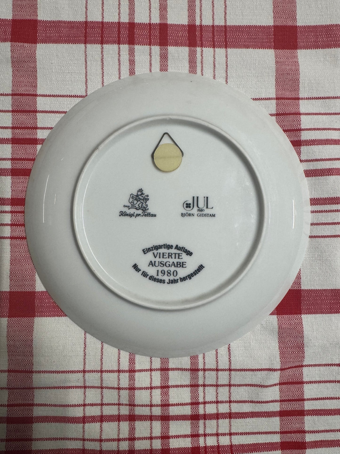 Jultallrik 1980, Björn Gidstam